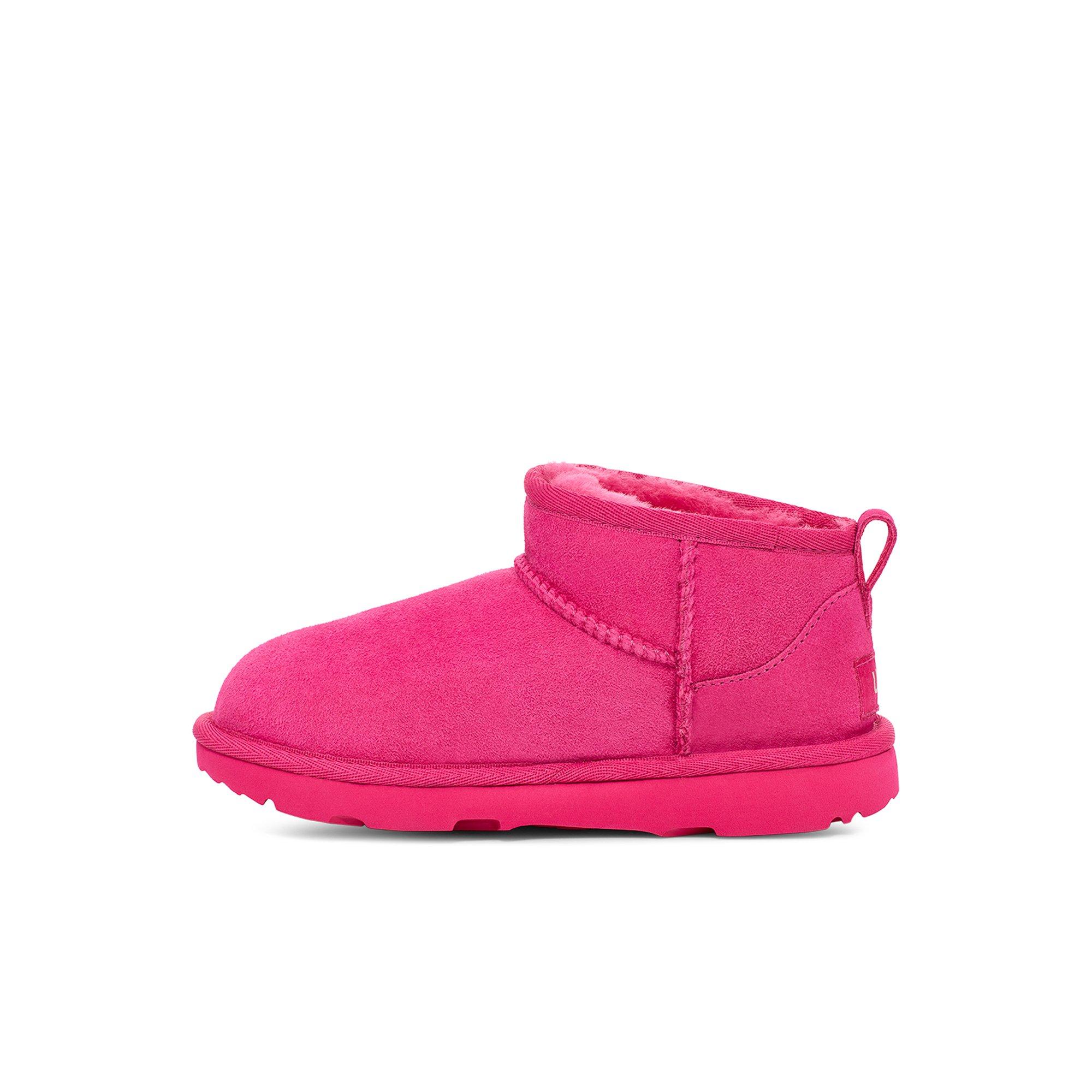 UGG Classic Ultra Mini Preschool Girls' "Berry" Boot