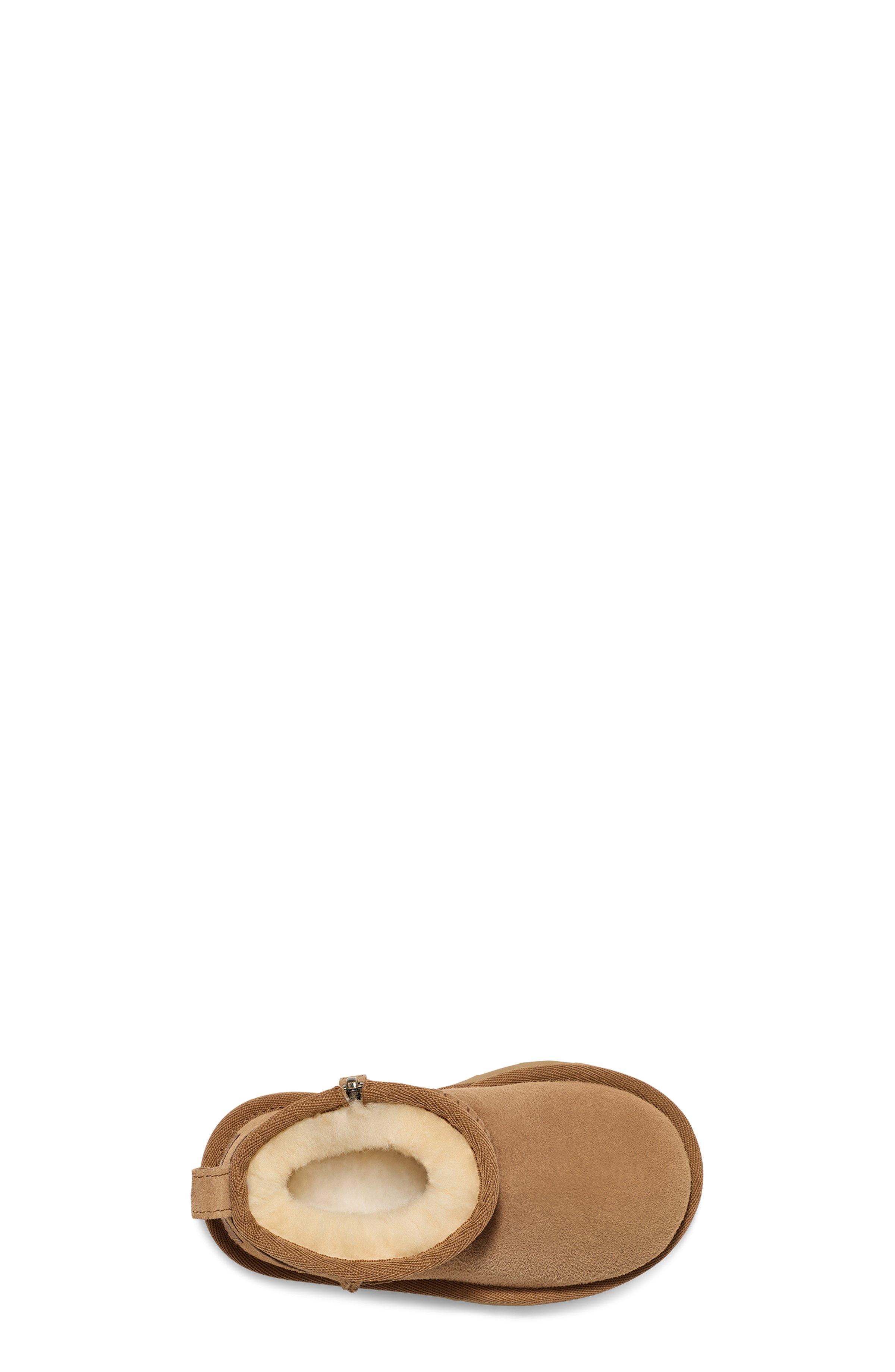 UGG Classic Ultra Mini Toddler Girls' "Chestnut" Boot