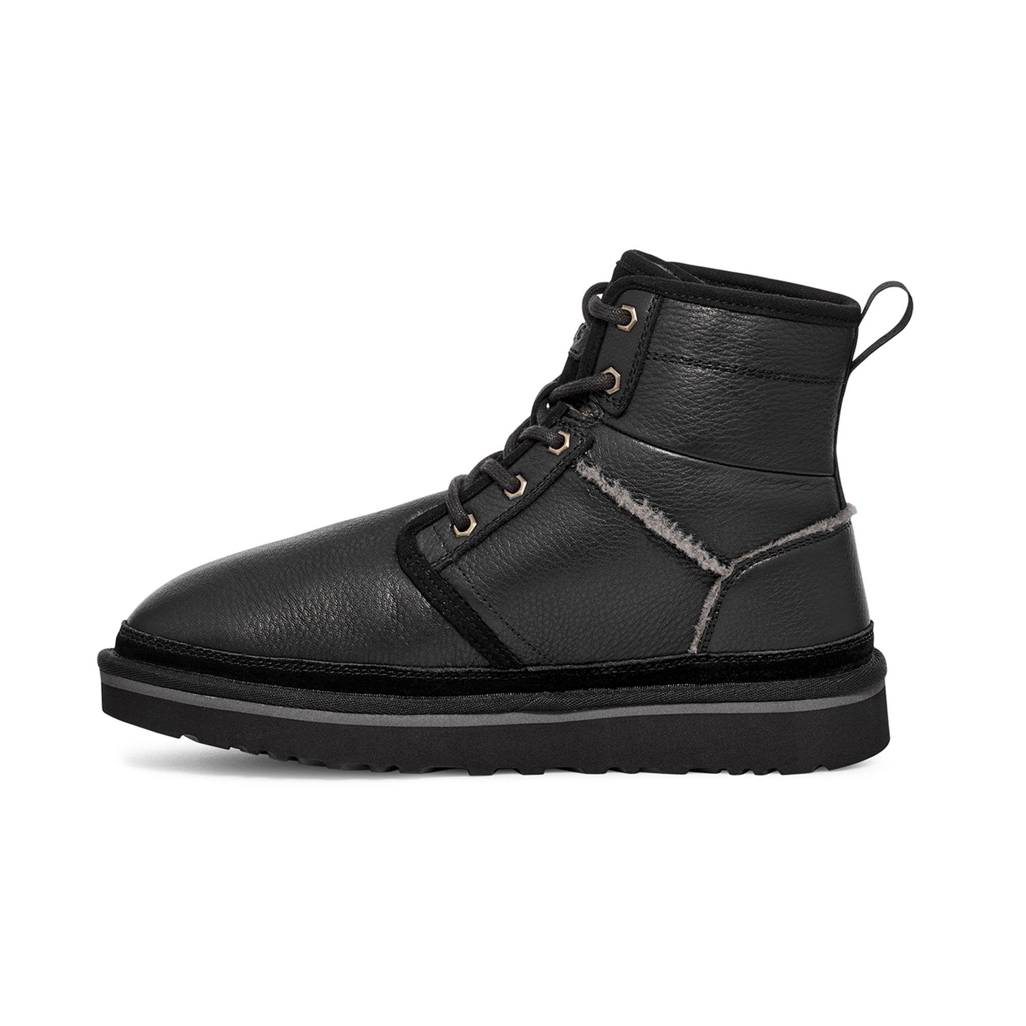 UGG Neumel High Heritage "Black" Men's Boot - BLACK Thumbnail View 2
