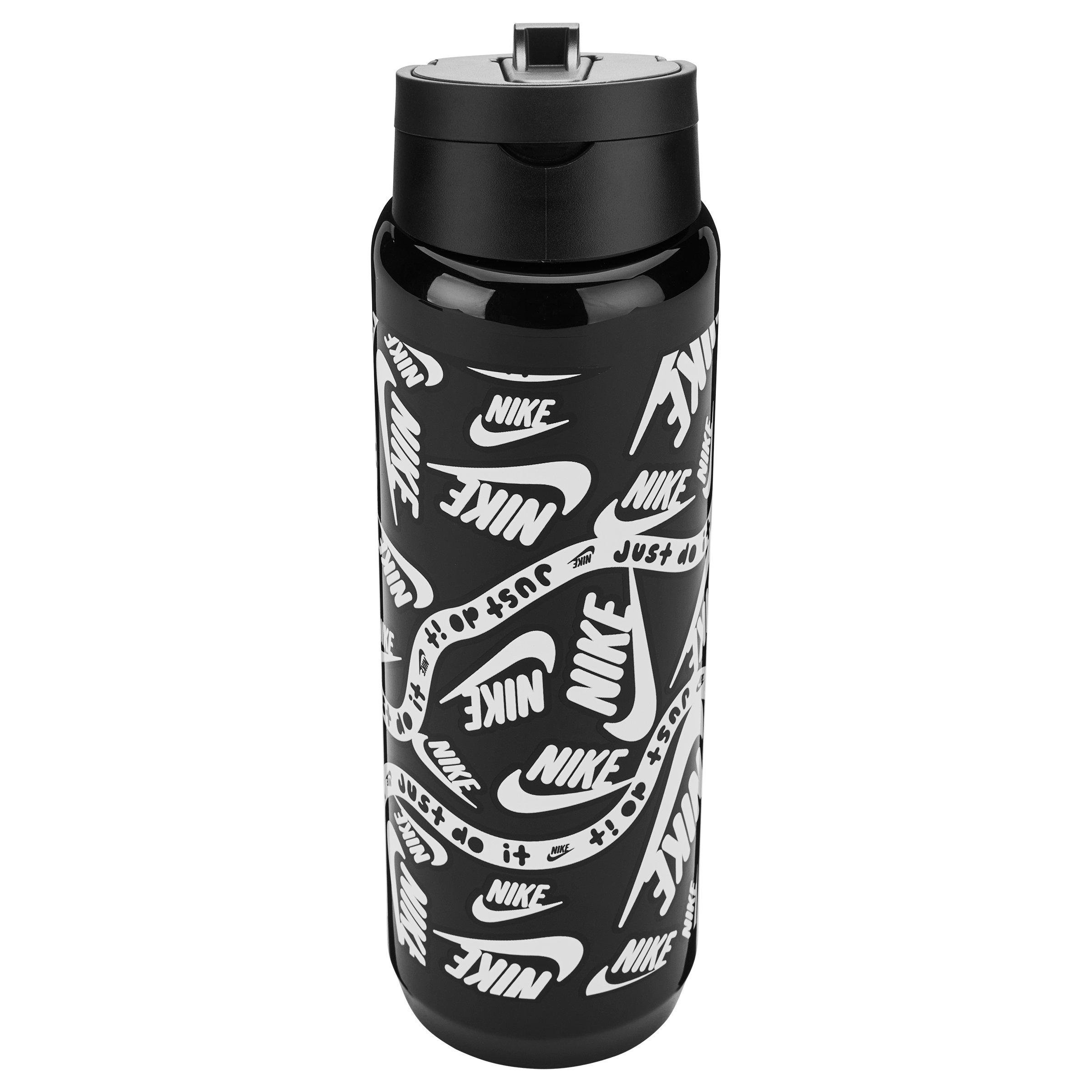 Nike Recharge Stainless Steel Straw Bottle (12 oz).