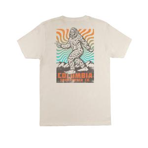 Columbia Men's Bigfoot Graphic Tee-Off-White - OFF-WHITE