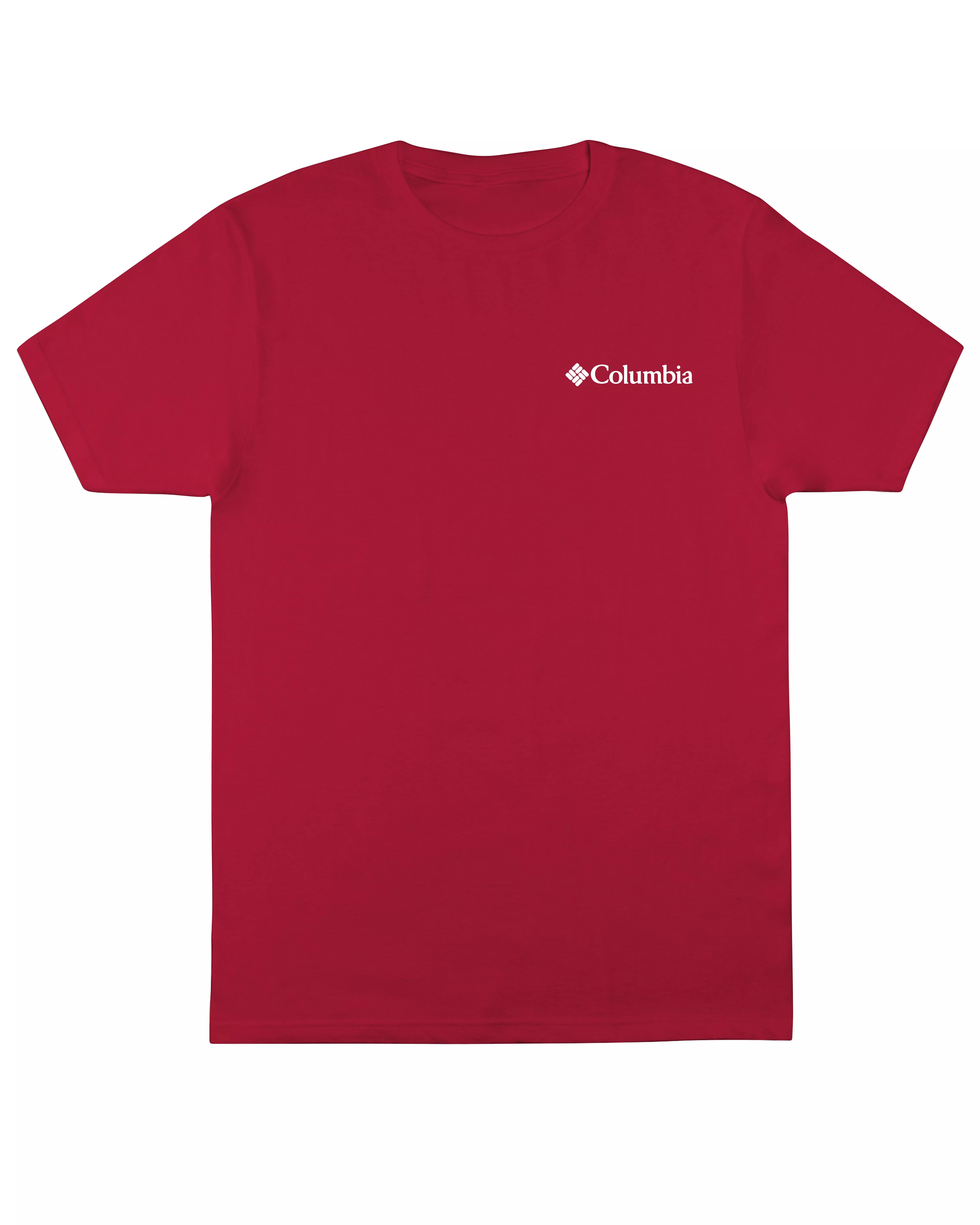 Columbia Men's Americana Mountain Tee-Red - RED
