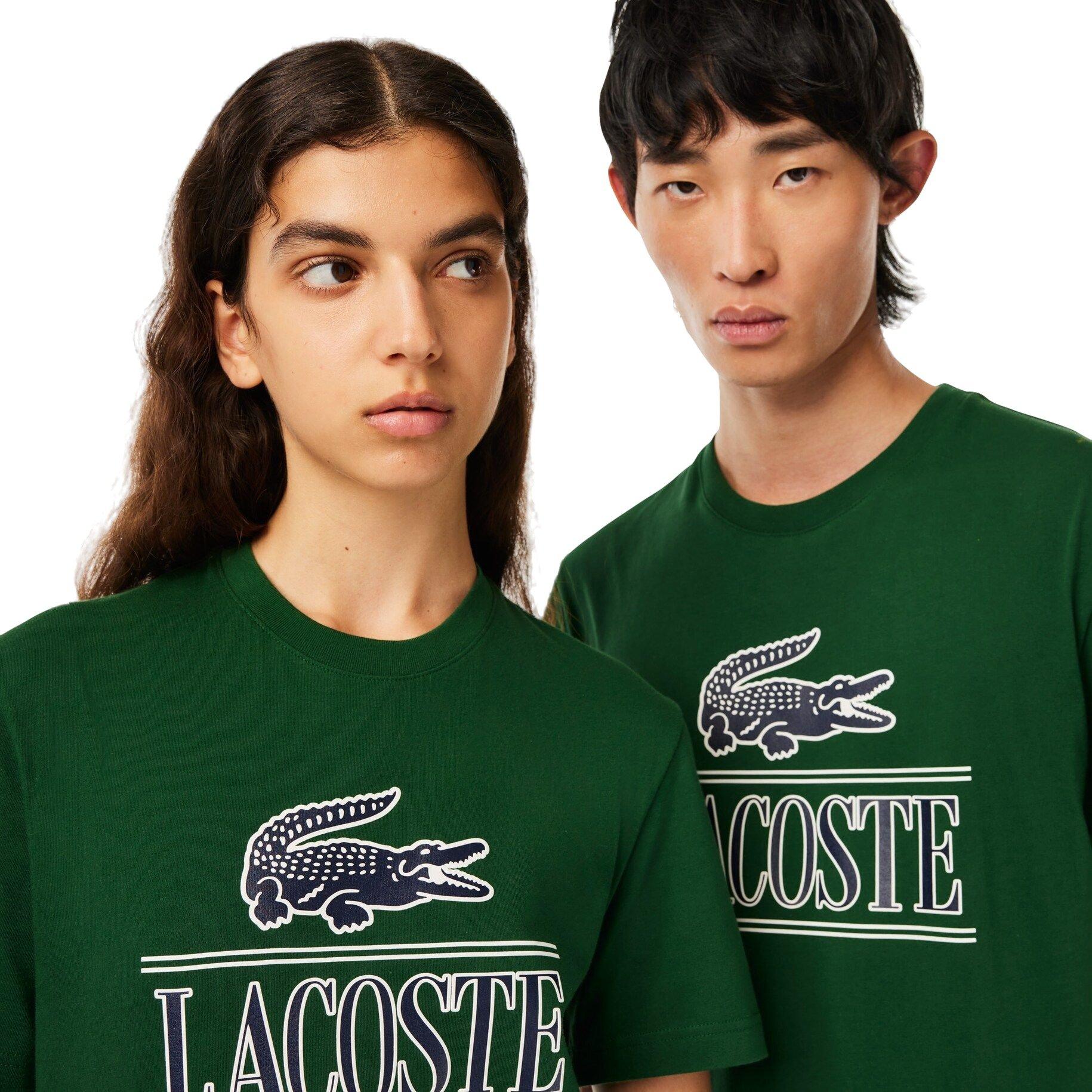 Lacoste Vintage Wash Loose Fit Men's Tee