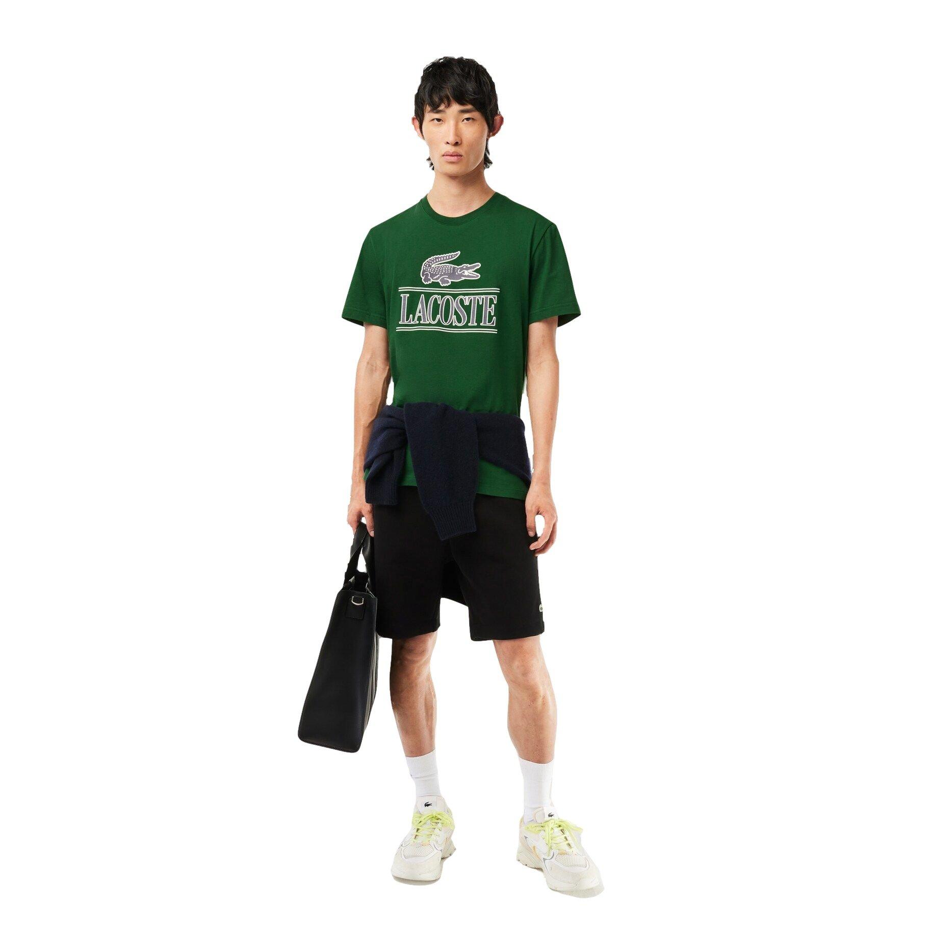 Lacoste Vintage Wash Loose Fit Men's Tee