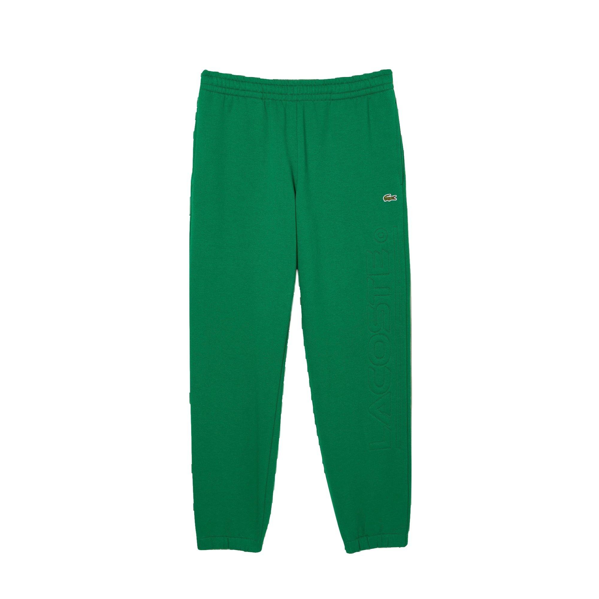 Lacoste Men's Puff Print Croc Joggers - Green - GREEN