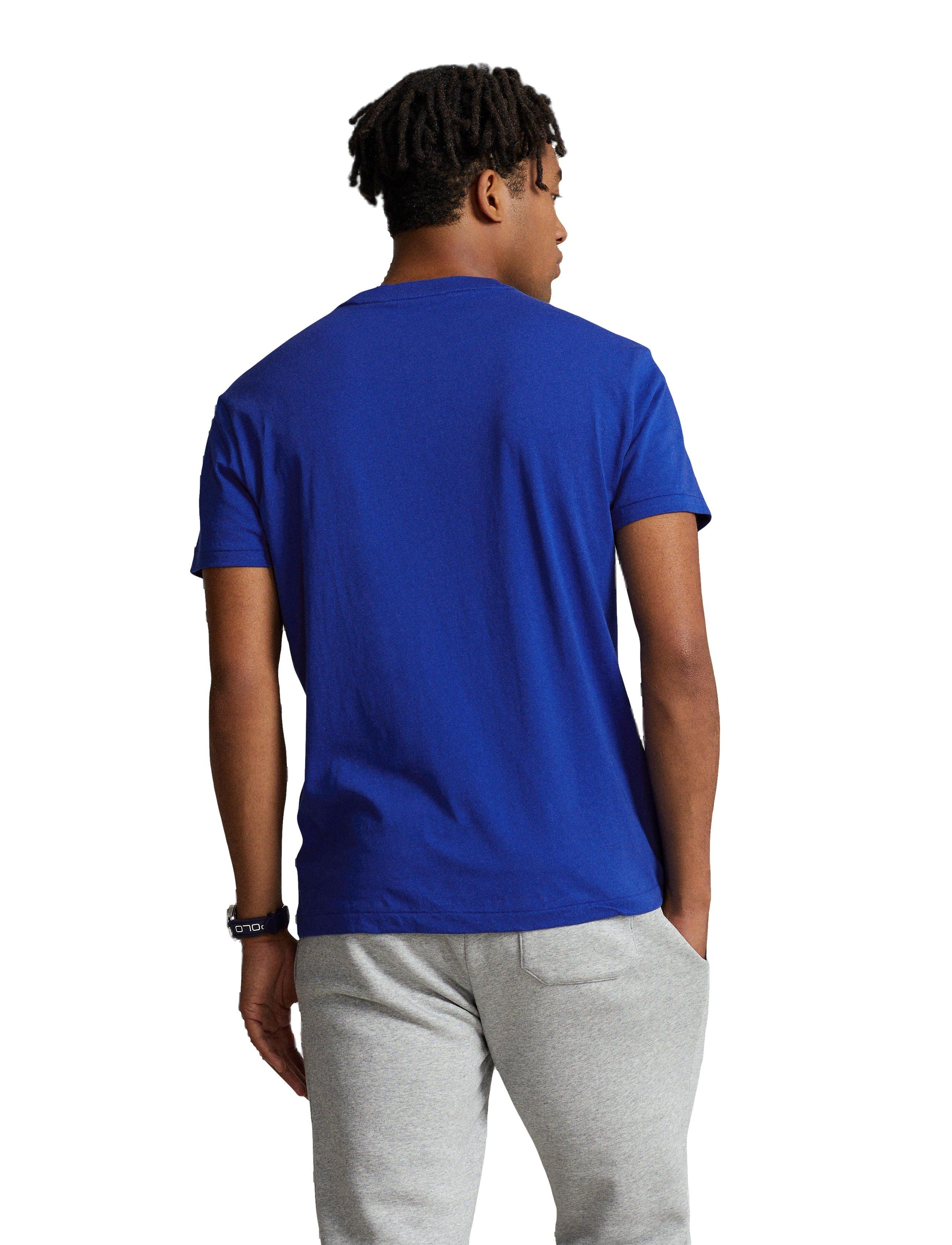 Polo Sport Large Logo Men's Royal Tee