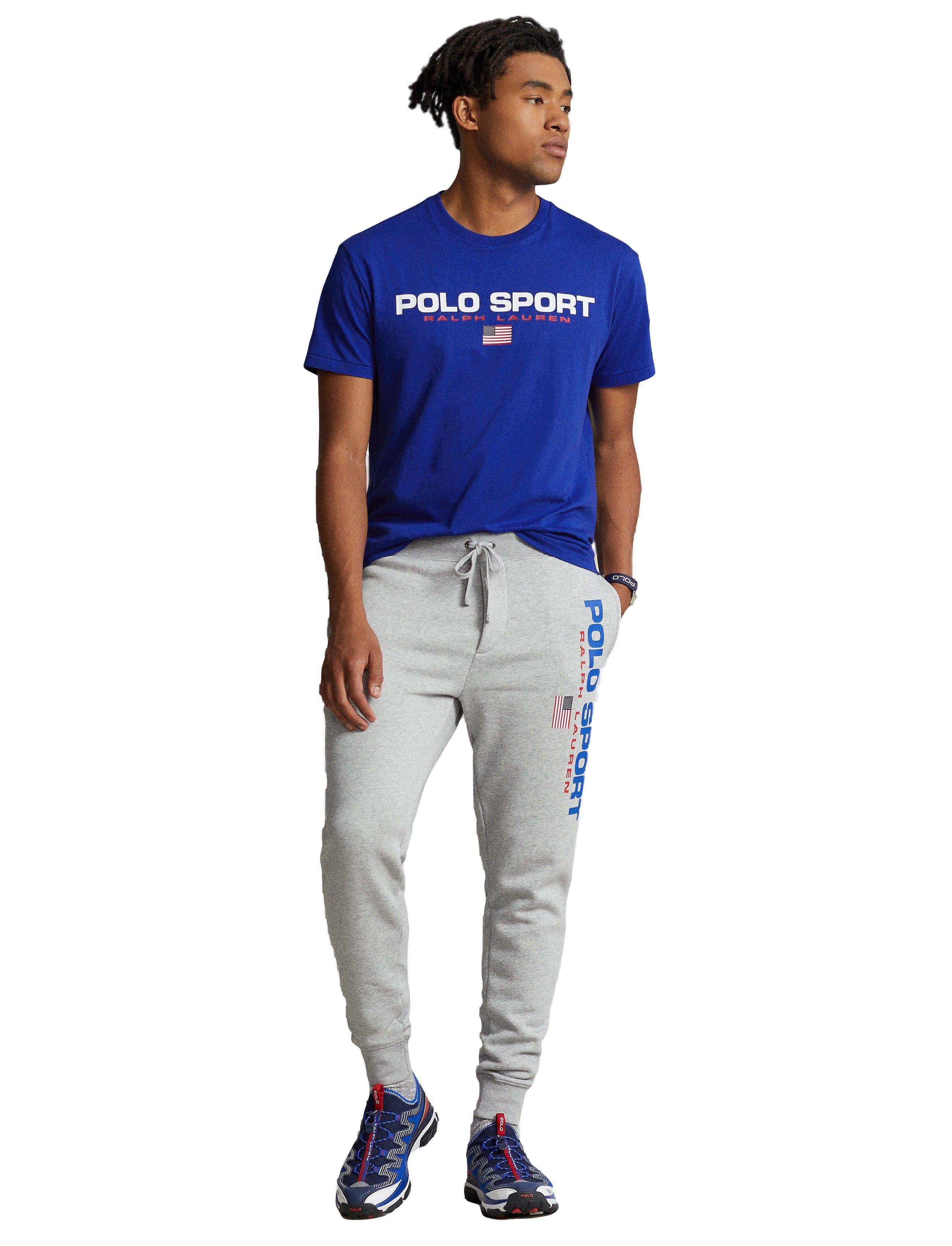 Polo Sport Large Logo Men's Royal Tee