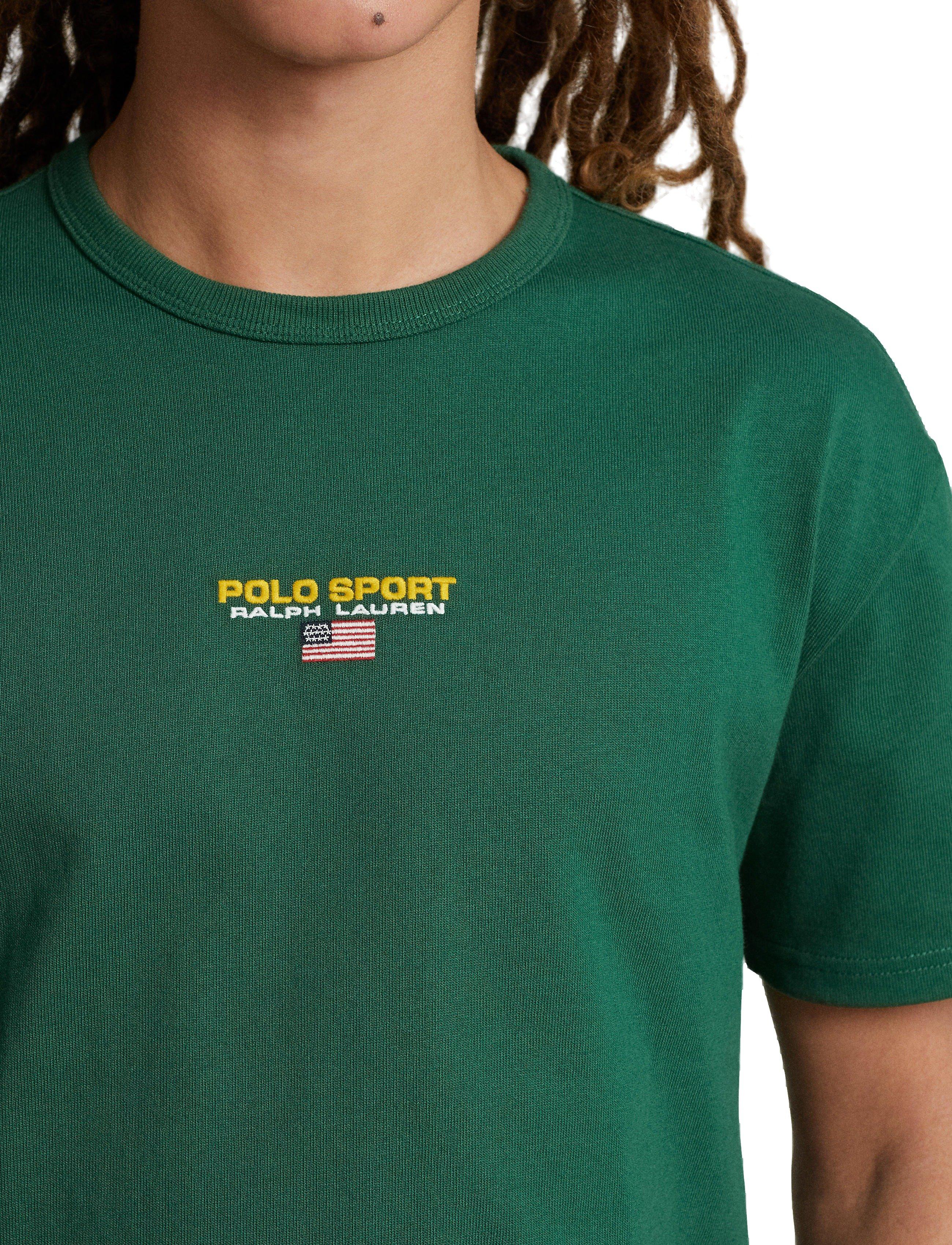 Polo Men's Sport Mini Logo Tee - GREEN Thumbnail View 6