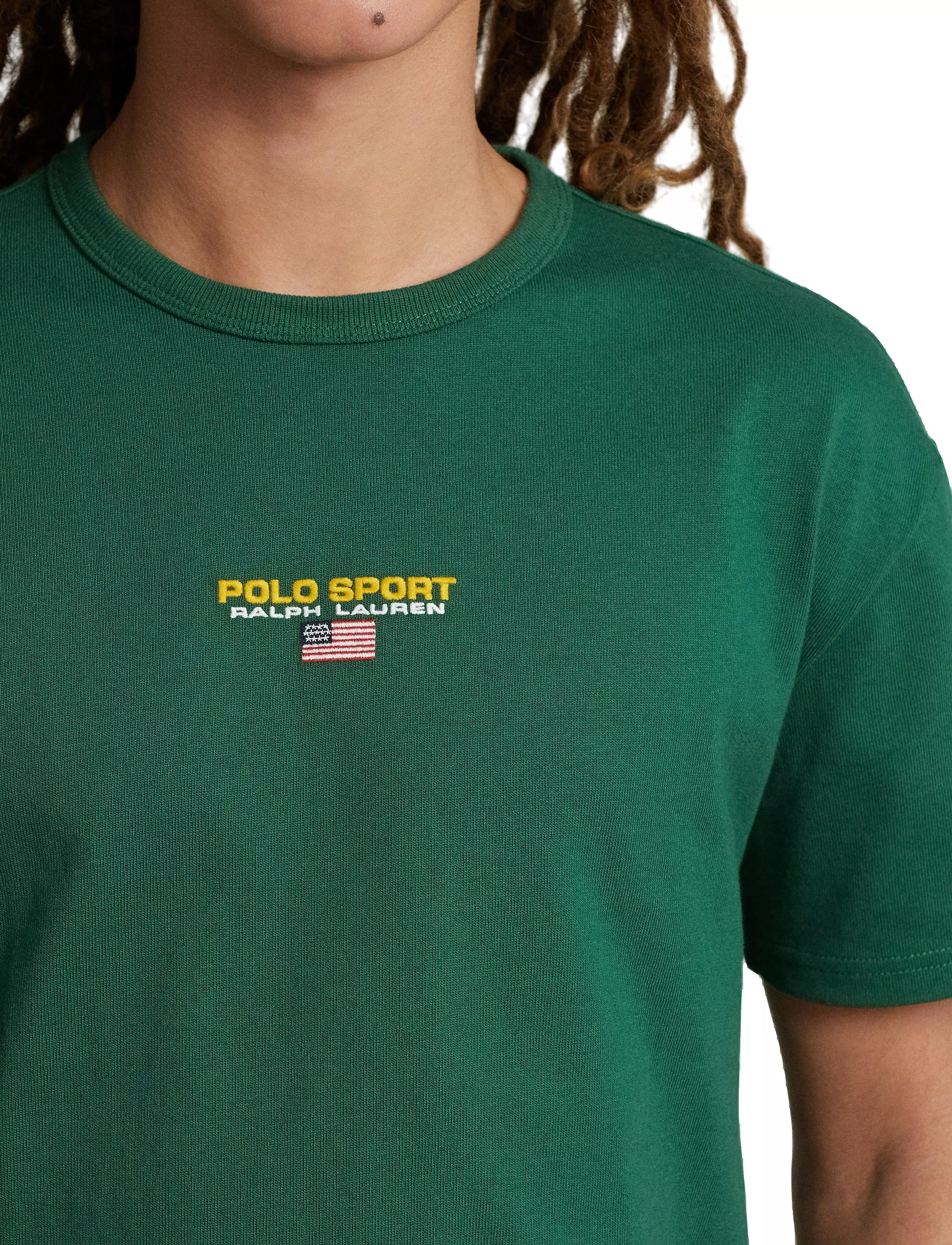 Polo Men's Sport Mini Logo Tee - GREEN