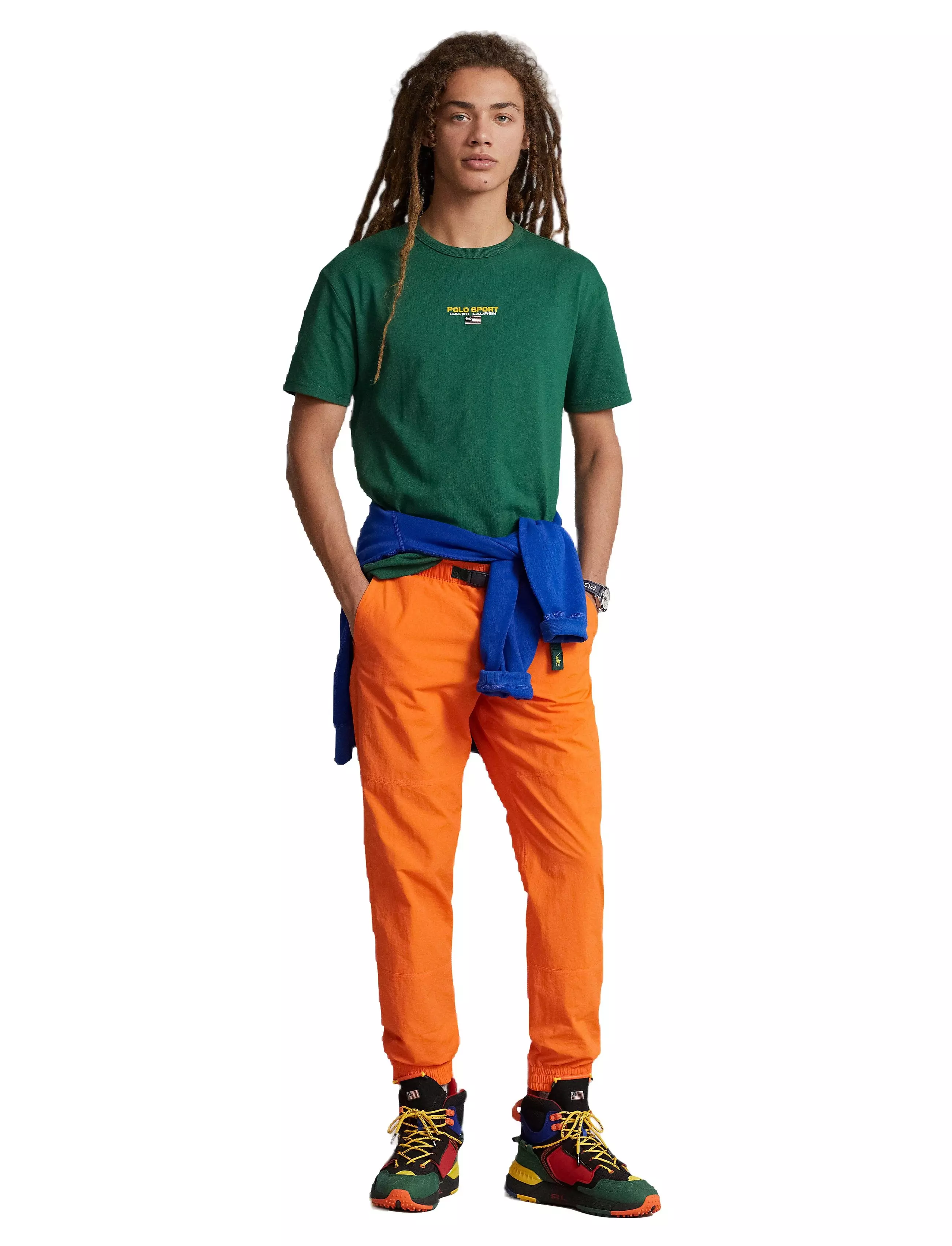 Polo Men's Sport Mini Logo Tee - GREEN