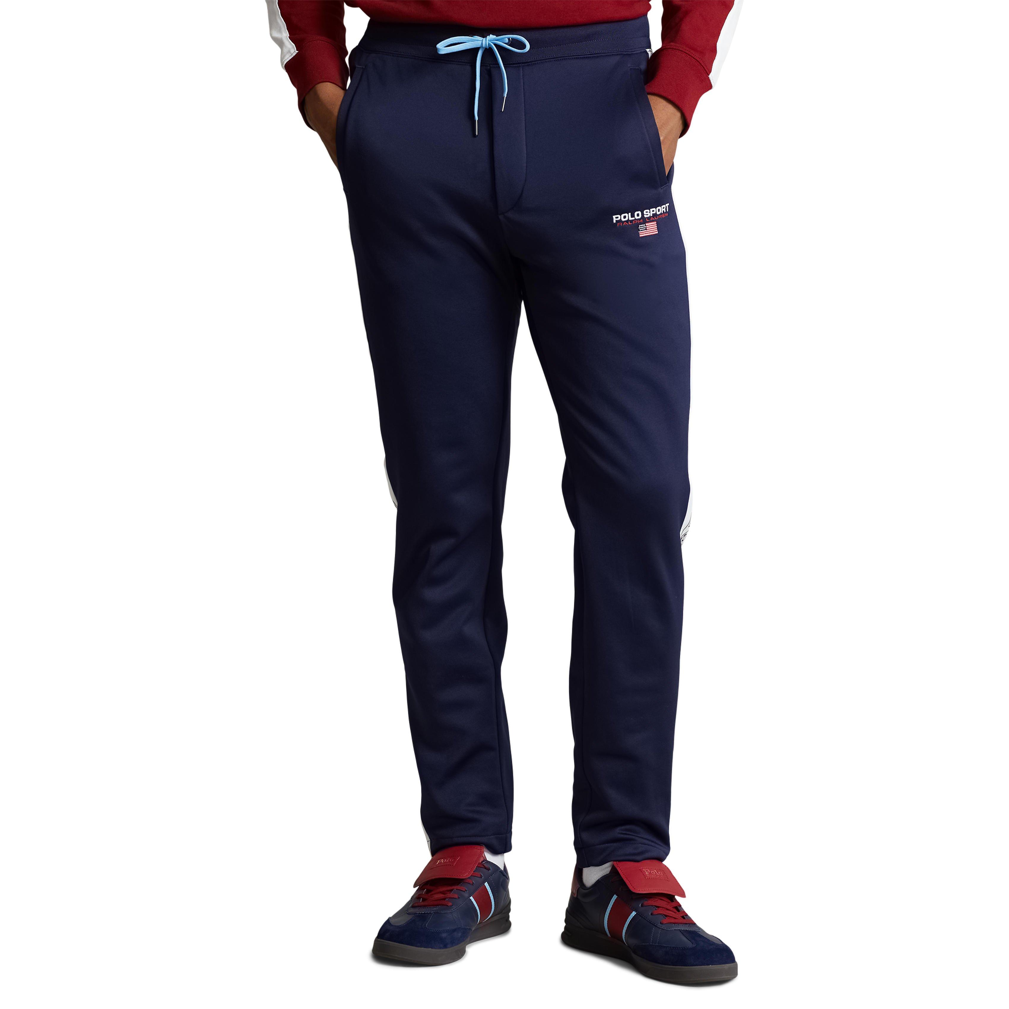 Polo Men's Sport Track Pants-Navy - NAVY Thumbnail View 1