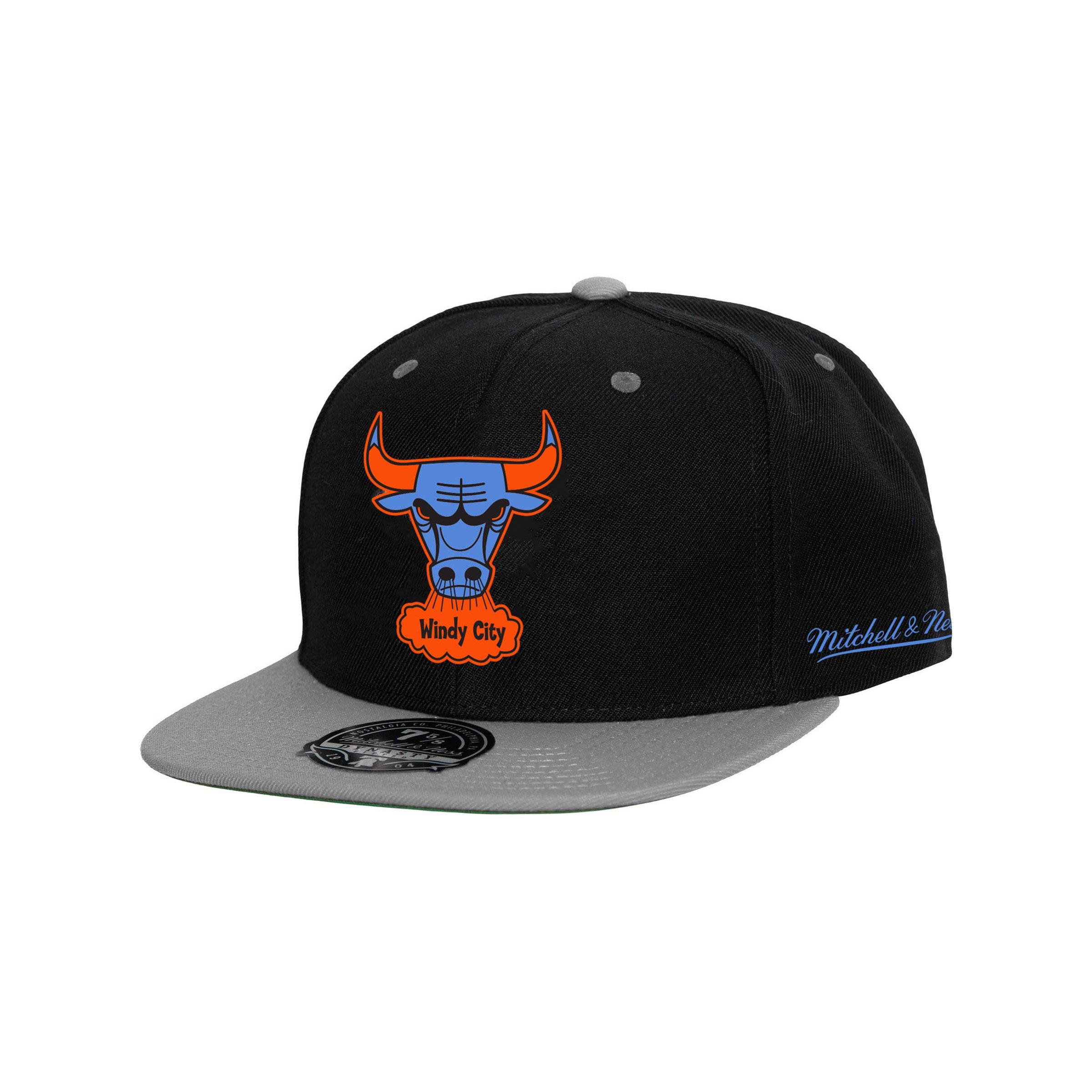 Mitchell &amp; Ness Chicago Bulls '97 All Star Game Fitted-Black/Grey - BLACK/GREY