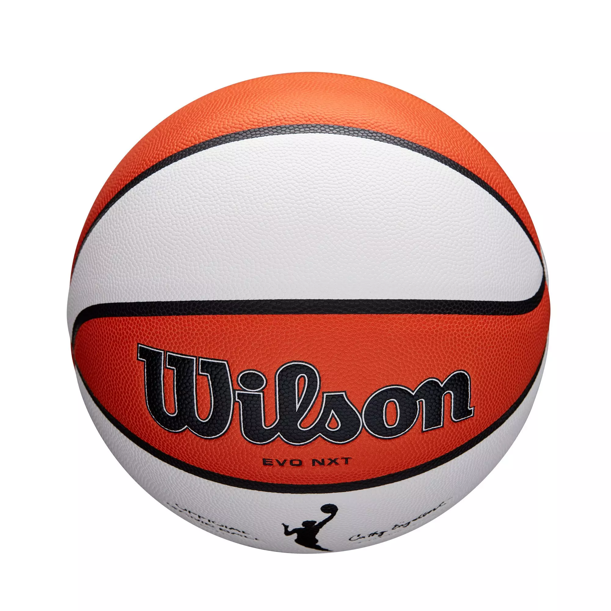 Wilson WNBA Official Game Basketball 28.5" - WHITE/ORANGE