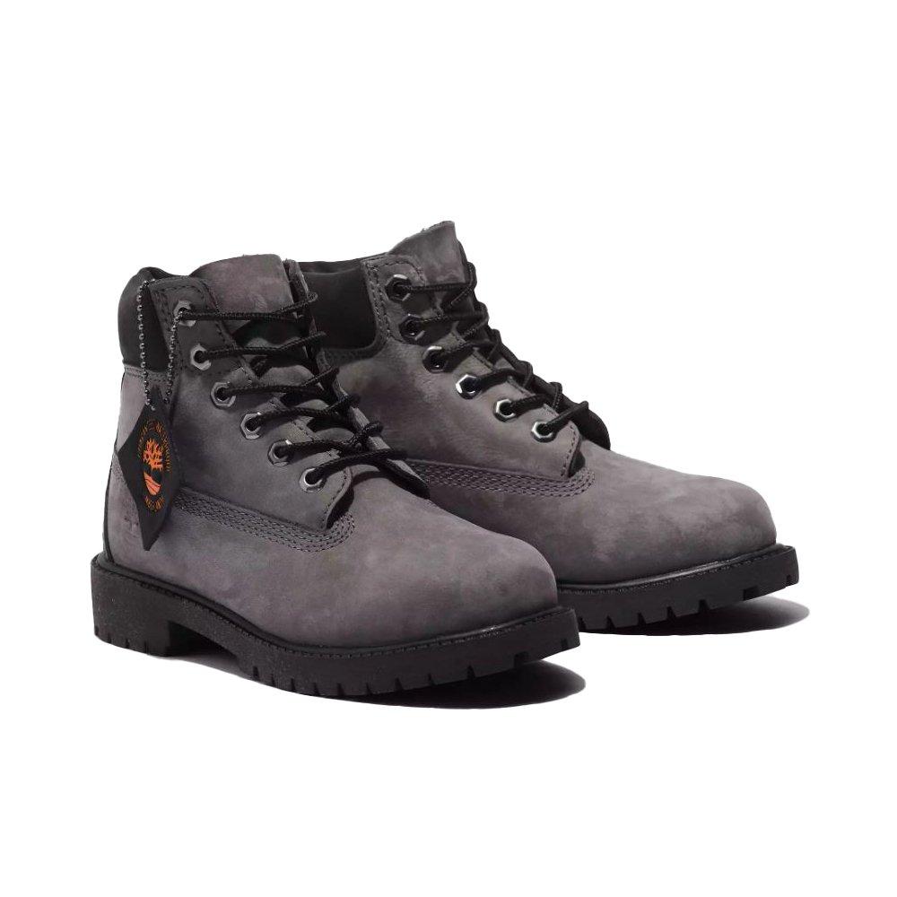 Boys grey timberland boots on sale