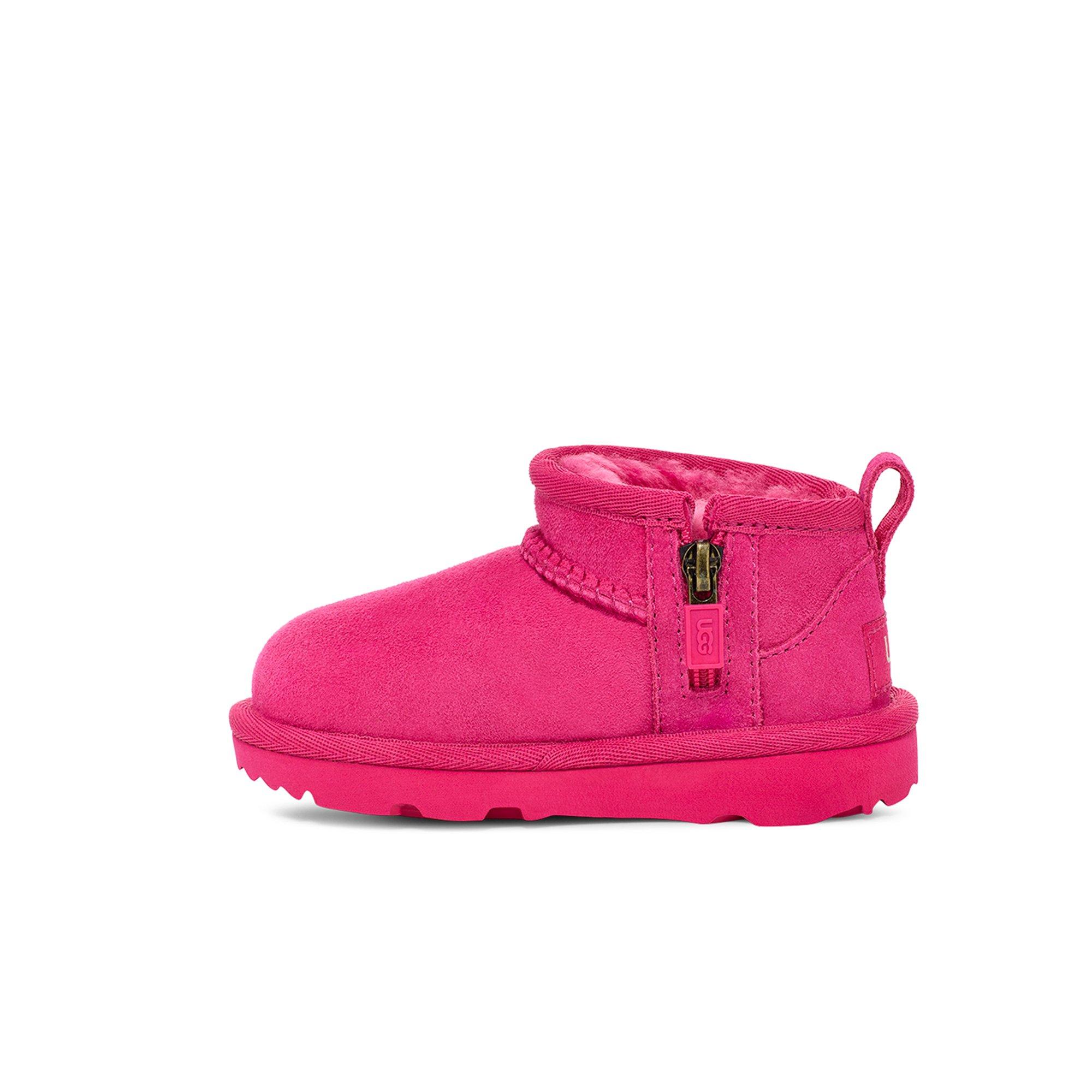 UGG Classic Ultra Mini Toddler Girls' "Berry" Boot