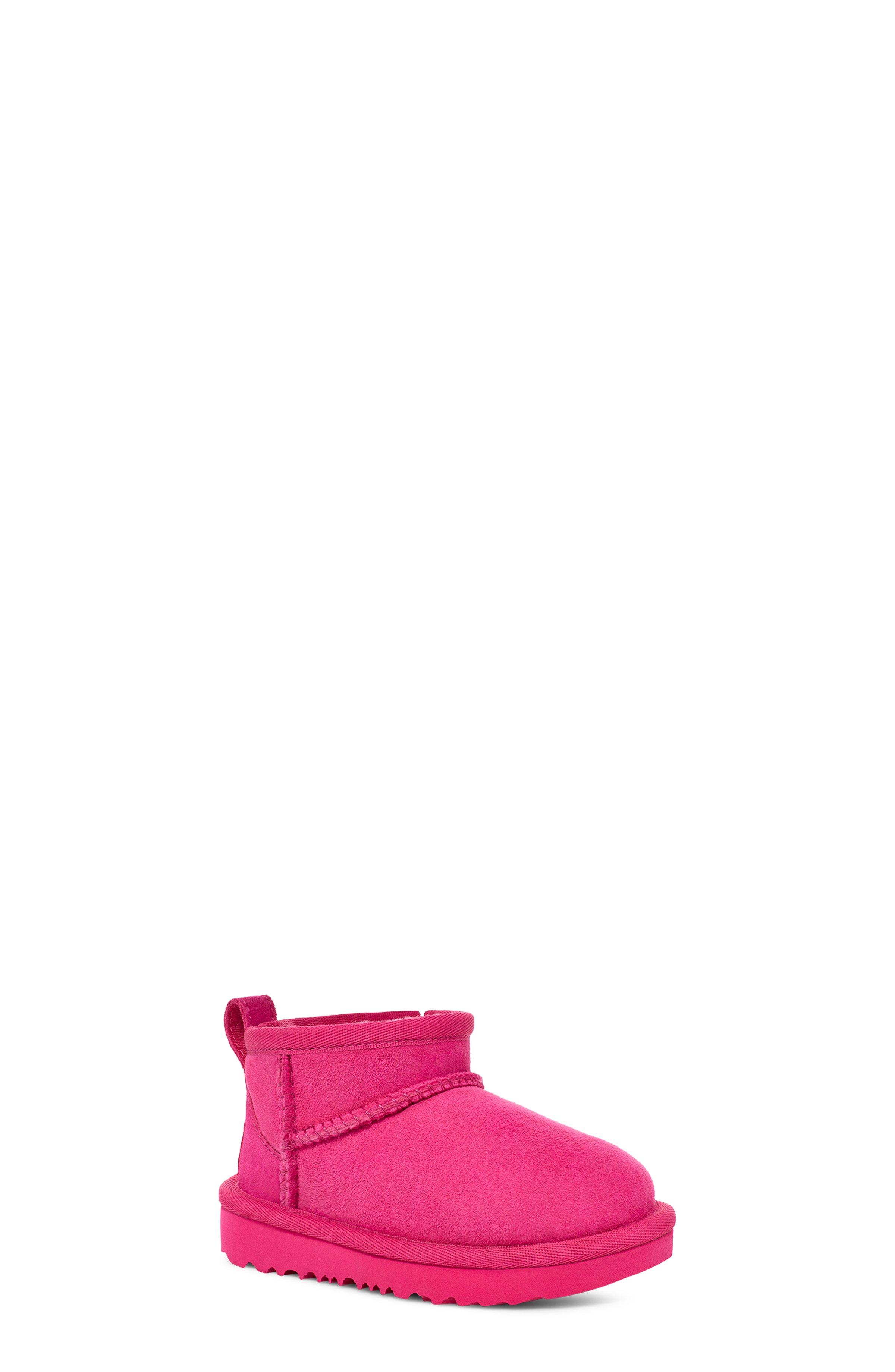 UGG Classic Ultra Mini Toddler Girls' "Berry" Boot