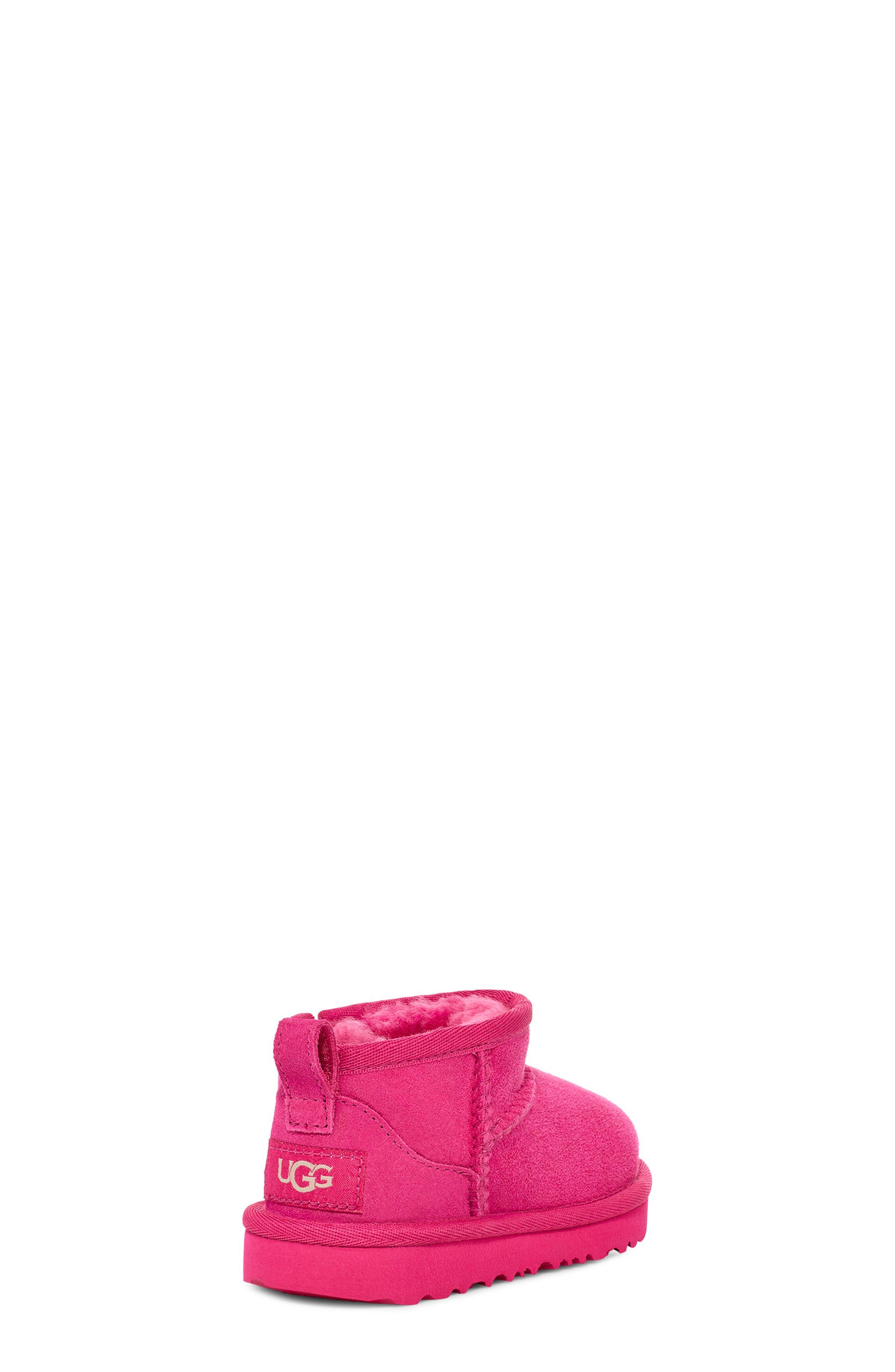 UGG Classic Ultra Mini Toddler Girls' "Berry" Boot