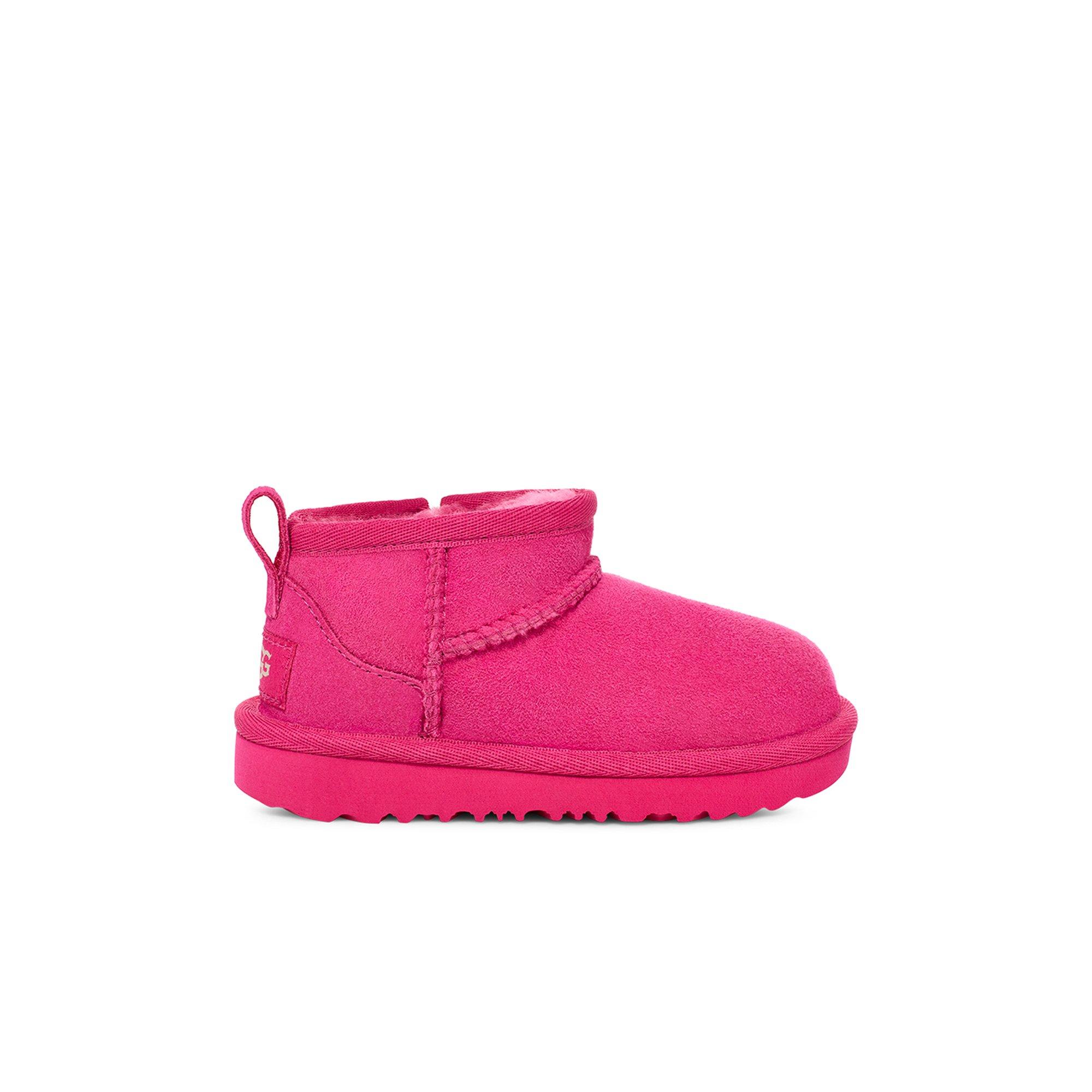 UGG Classic Ultra Mini "Berry" Toddler Girls' Boot - PINK