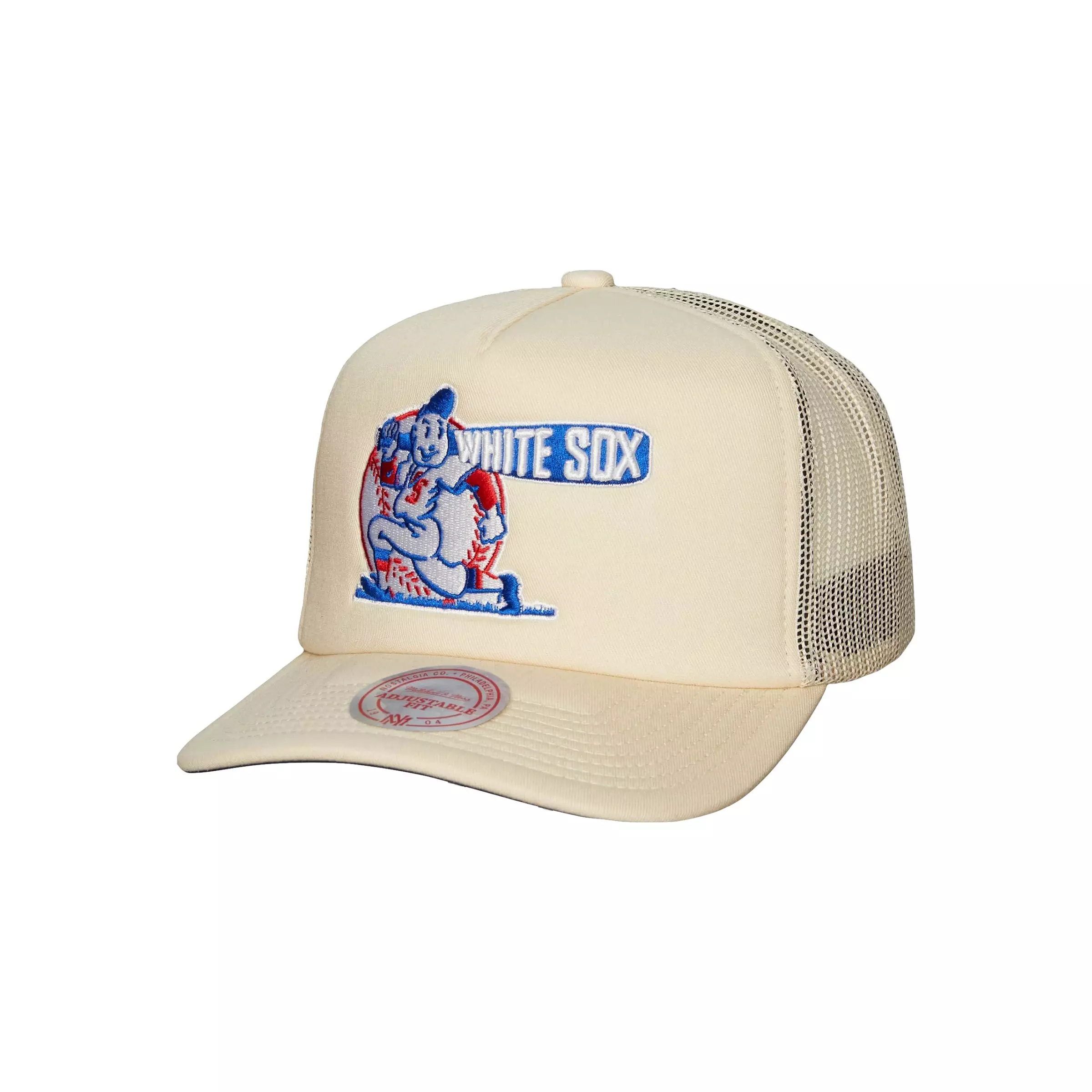 Mitchell & Ness Chicago White Sox Evergreen Cooperstown Collection Trucker - OFF-WHITE