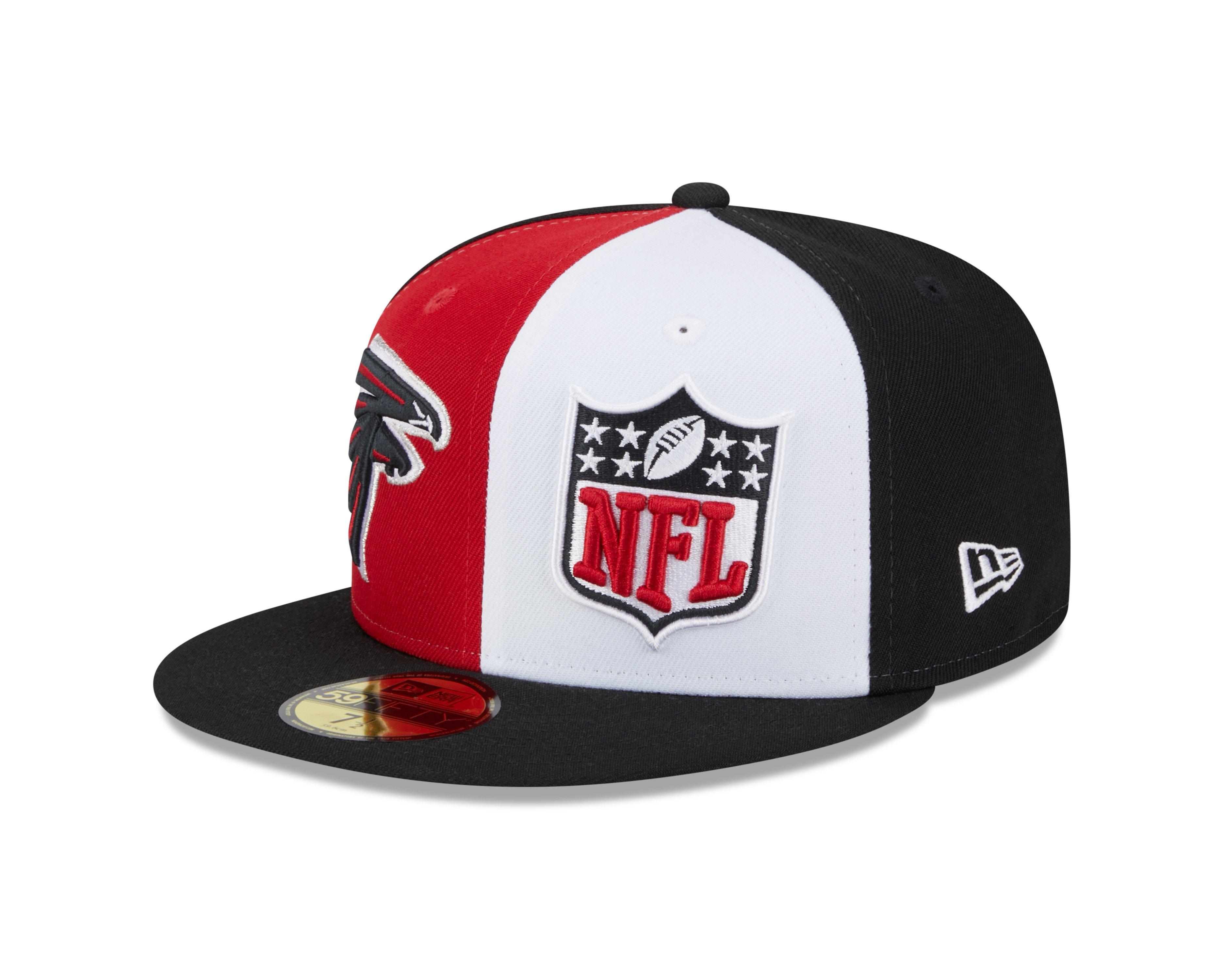 Men's New Era Black/White Atlanta Falcons Original Classic Golfer