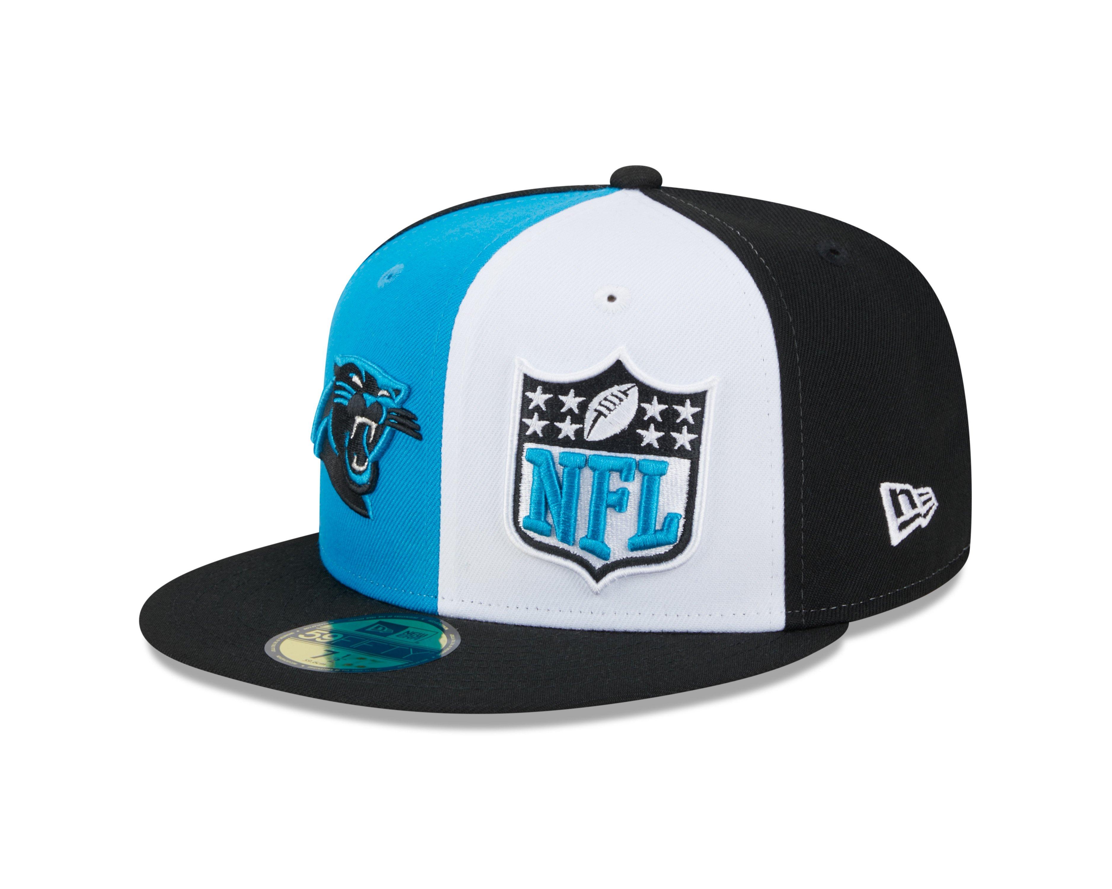 Carolina Panthers NFL Mens New Era 59Fifty Fitted Baseball Hat Cap Gray  Blue 7