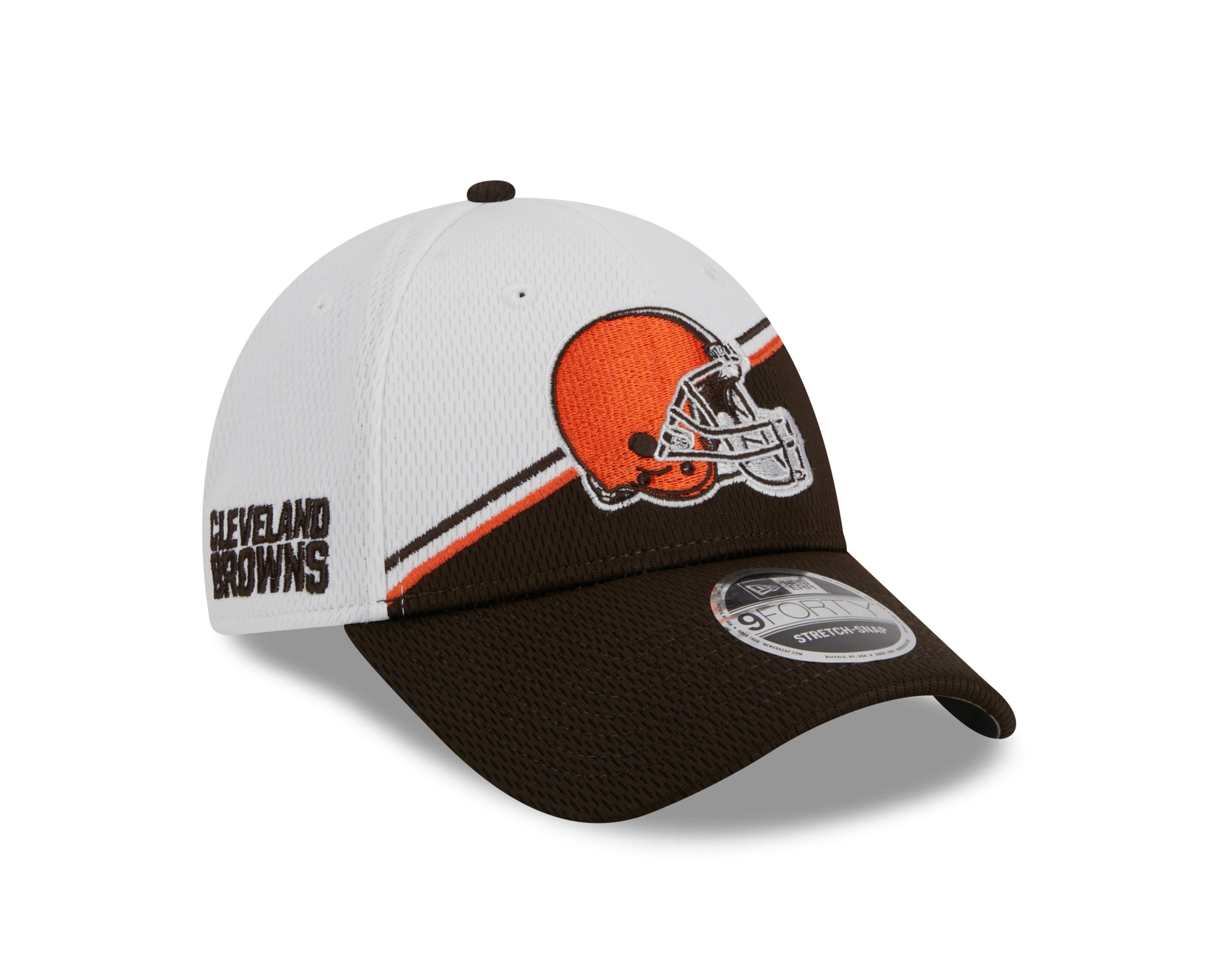 New Era Cleveland Browns 9FORTY '23 NFL Sideline Snapback Hat - BROWN Thumbnail View 2