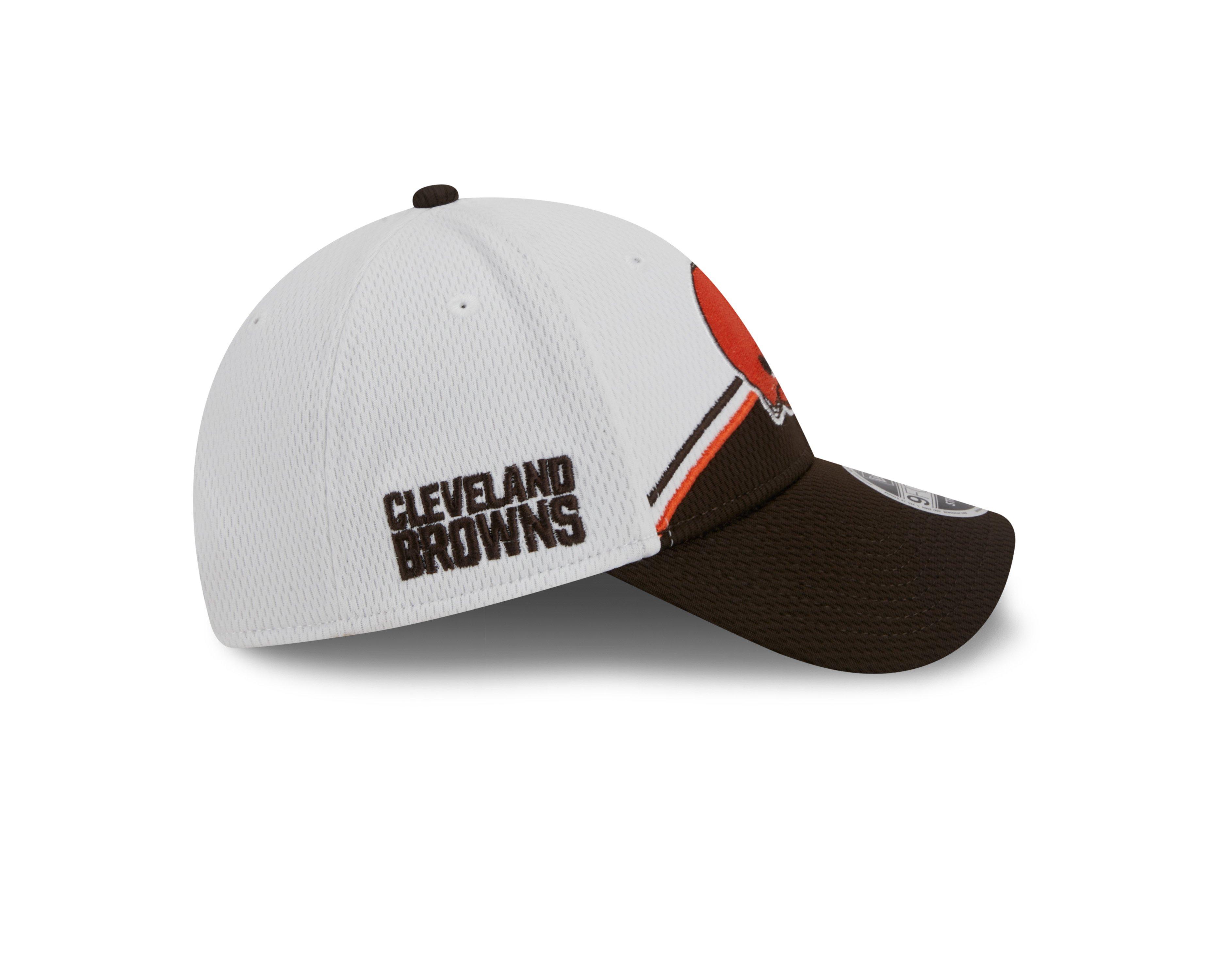 New Era Cleveland Browns 9FORTY '23 NFL Sideline Snapback Hat - BROWN Thumbnail View 3