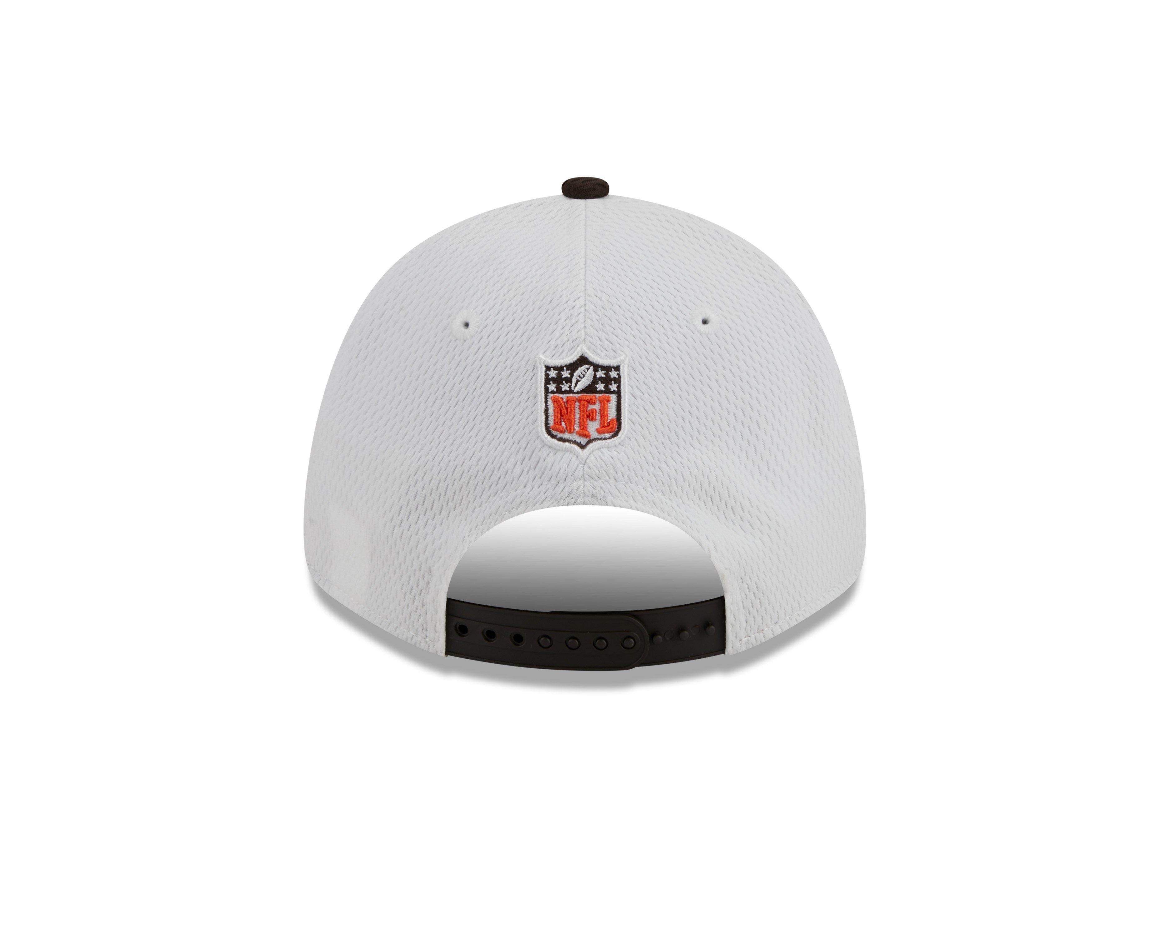 New Era Cleveland Browns 9FORTY '23 NFL Sideline Snapback Hat - BROWN Thumbnail View 4