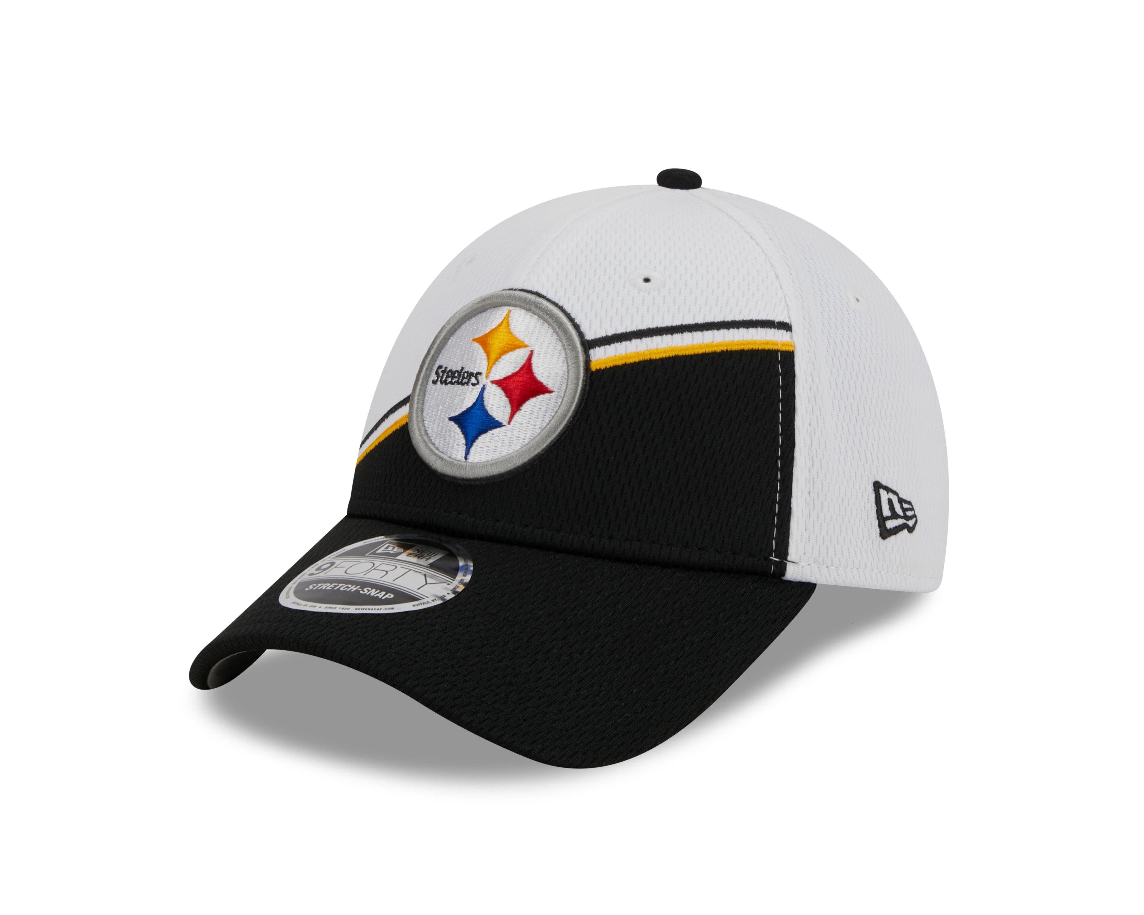 Vintage NFL Pittsburgh Steelers LOGO Strapback Cap Hat 90s NFL Shop NEW NWT