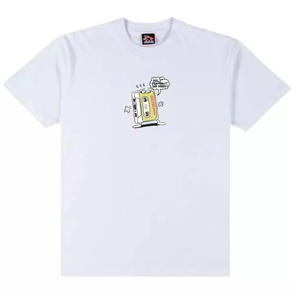 Gotcha Men's Mix Tape Tee - WHITE