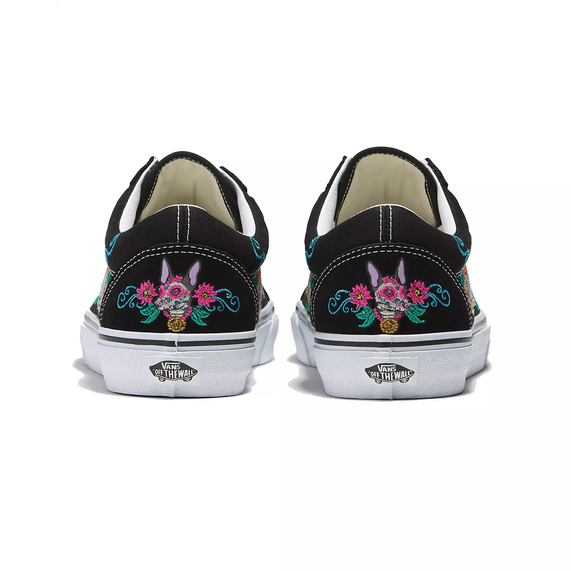 Vans Old Skool "Dia De Los Muertos" Unisex Shoe - BLACK/WHITE