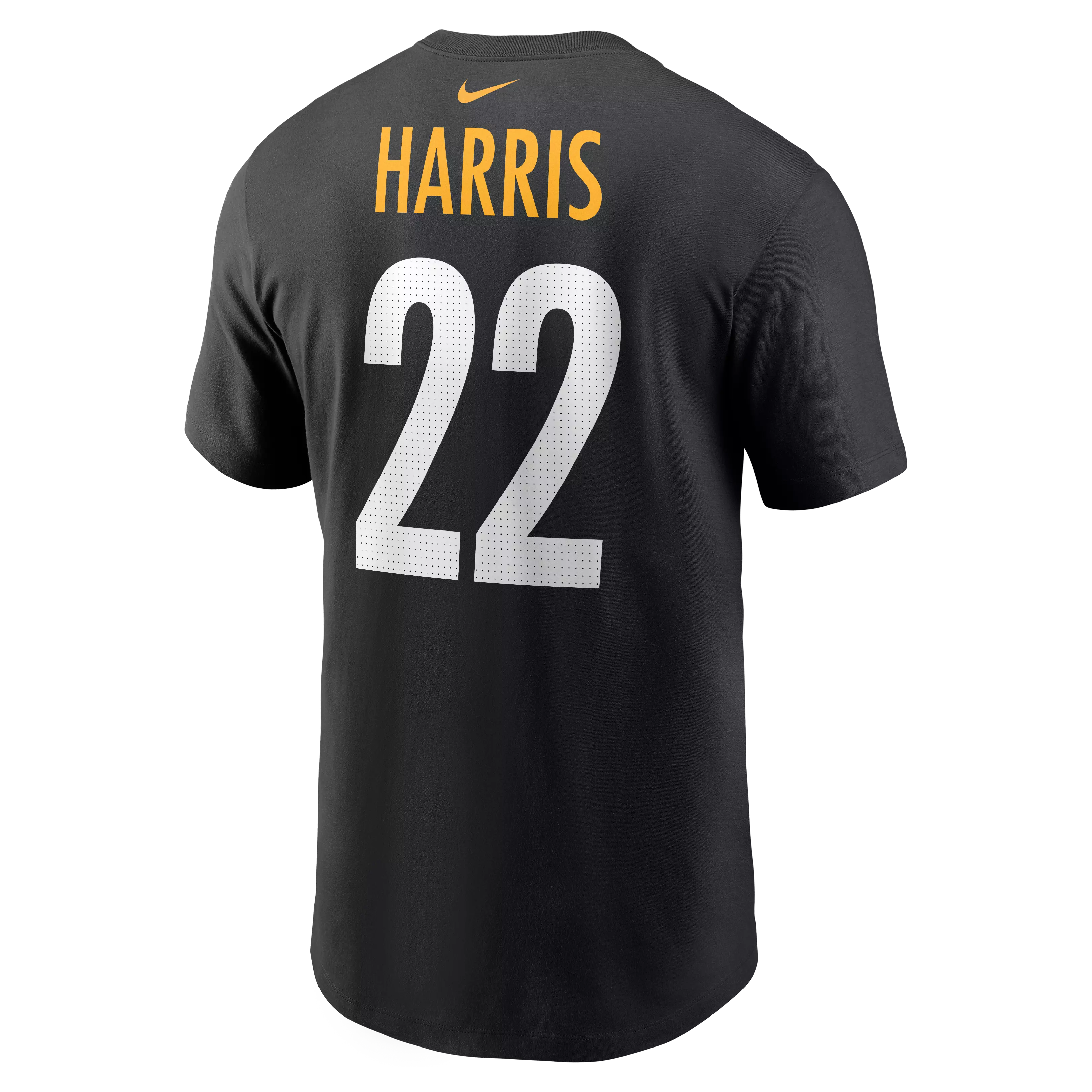 Nike Men's N. Harris '22 Name & Number Short Sleeve Top - BLACK