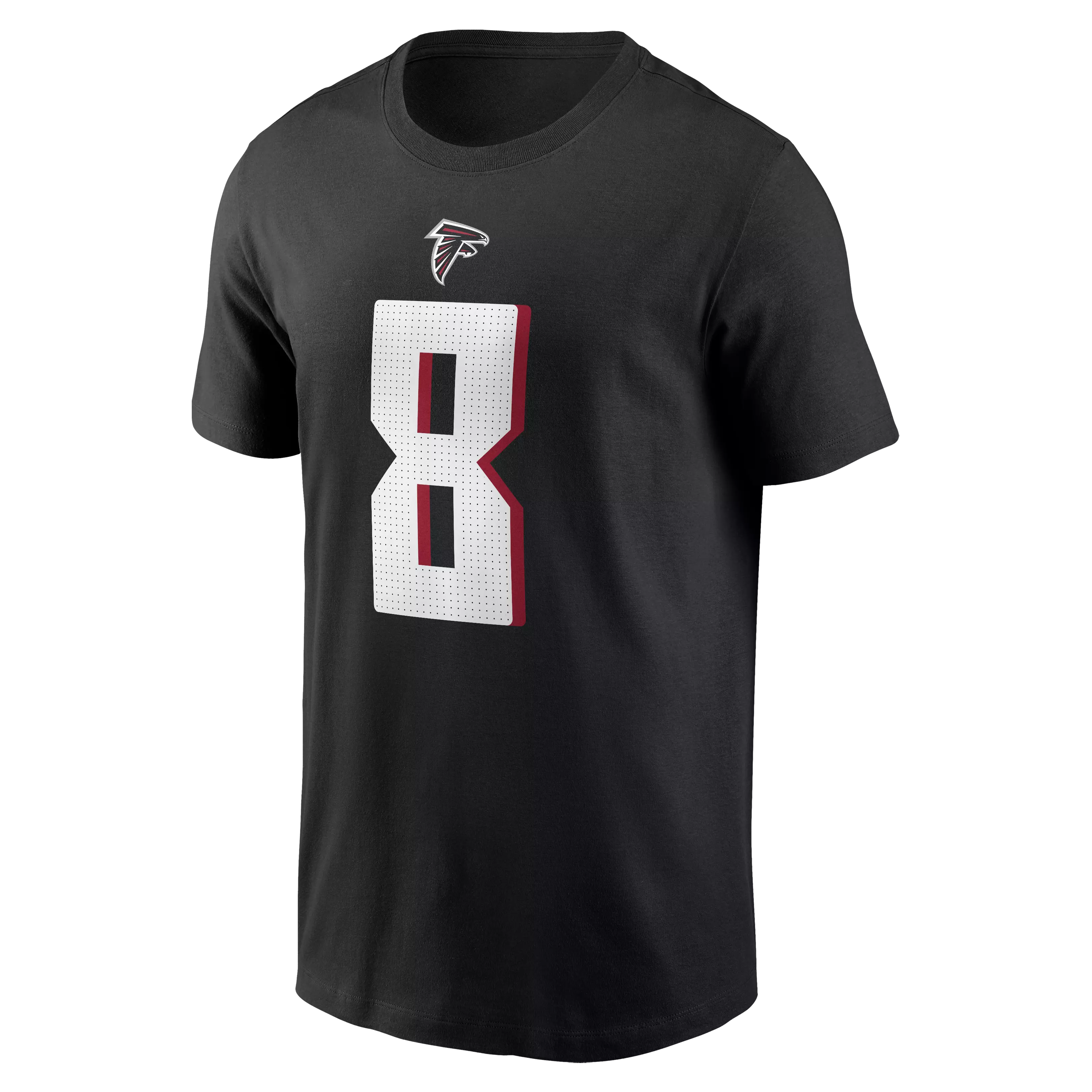Nike Men's K. Pitts Atlanta Falcons '22 Name & Number Short Sleeve Top - BLACK