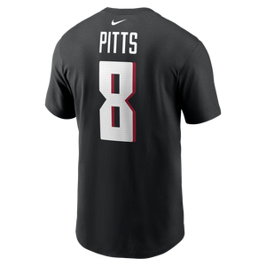 Nike Men's K. Pitts Atlanta Falcons '22 Name & Number Short Sleeve Top