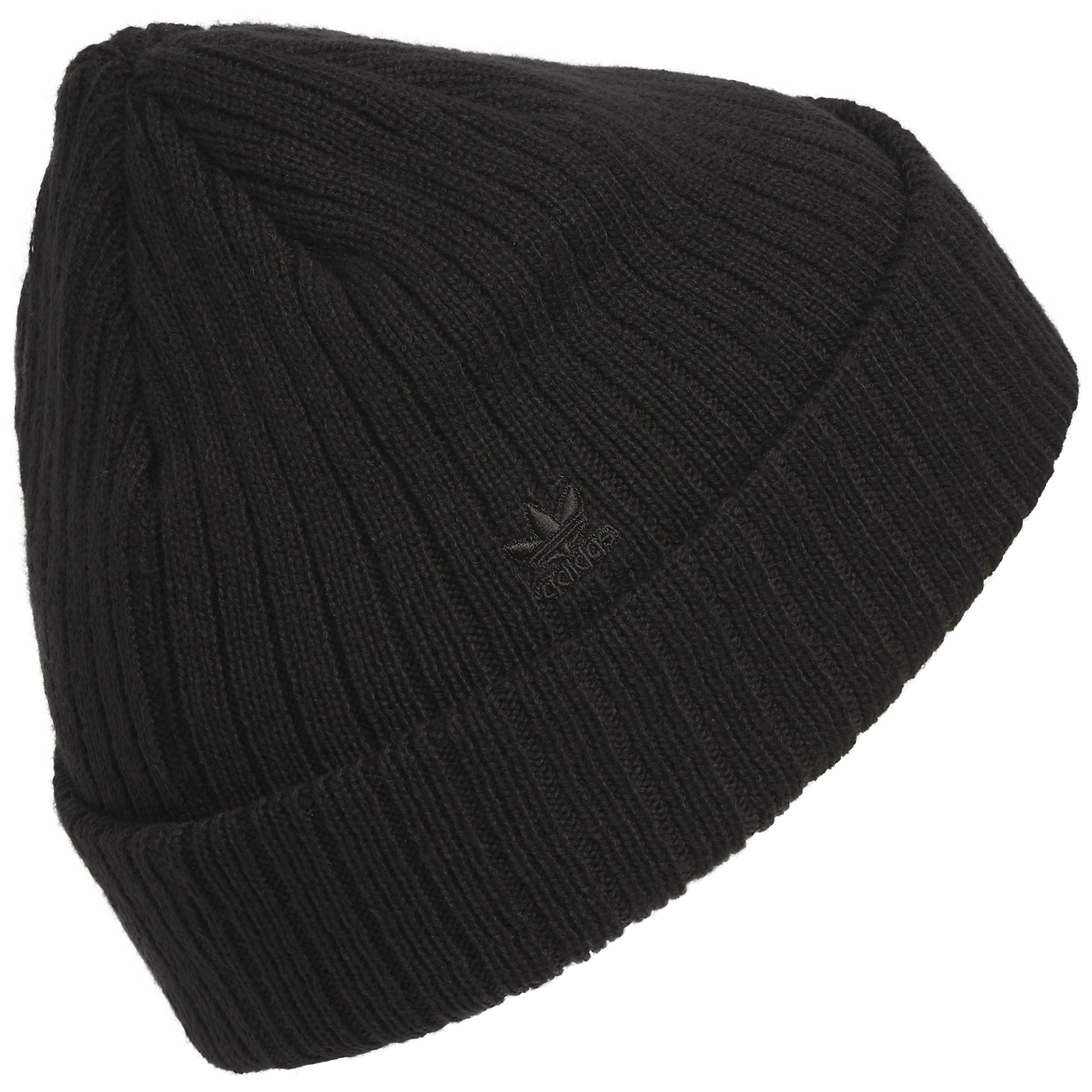 adidas Worldwide Trefoil Beanie - BLACK/WHITE Thumbnail View 5