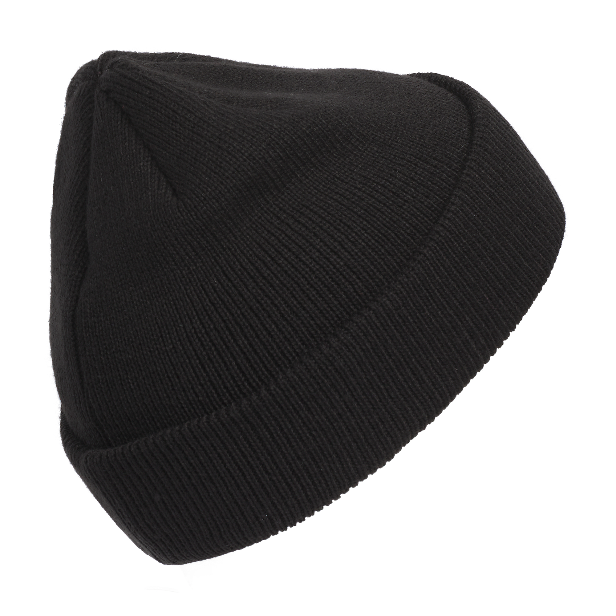 adidas Trefoil Beanie-Black/White - BLACK/WHITE Thumbnail View 2