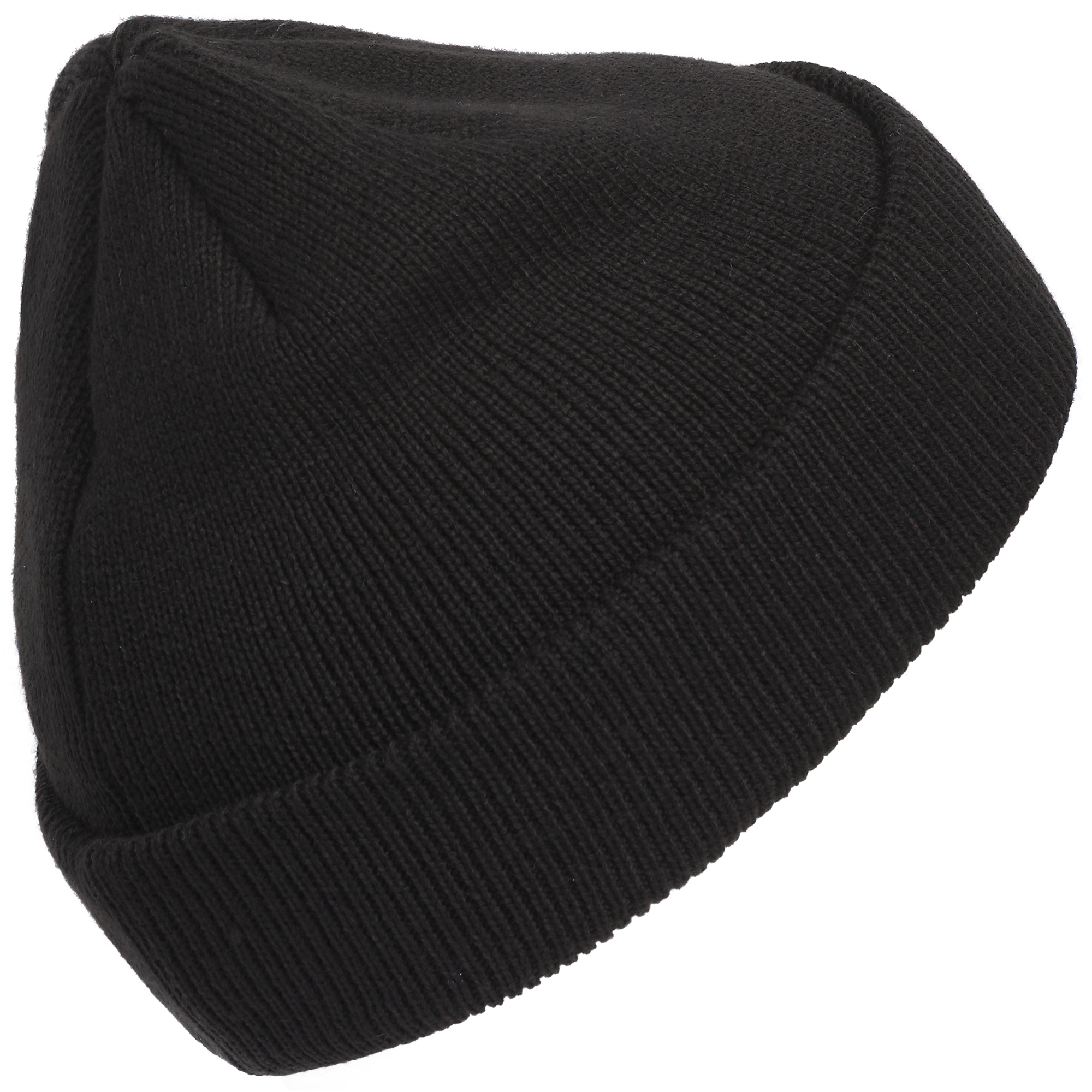 adidas Trefoil Beanie-Black/White - BLACK/WHITE Thumbnail View 5