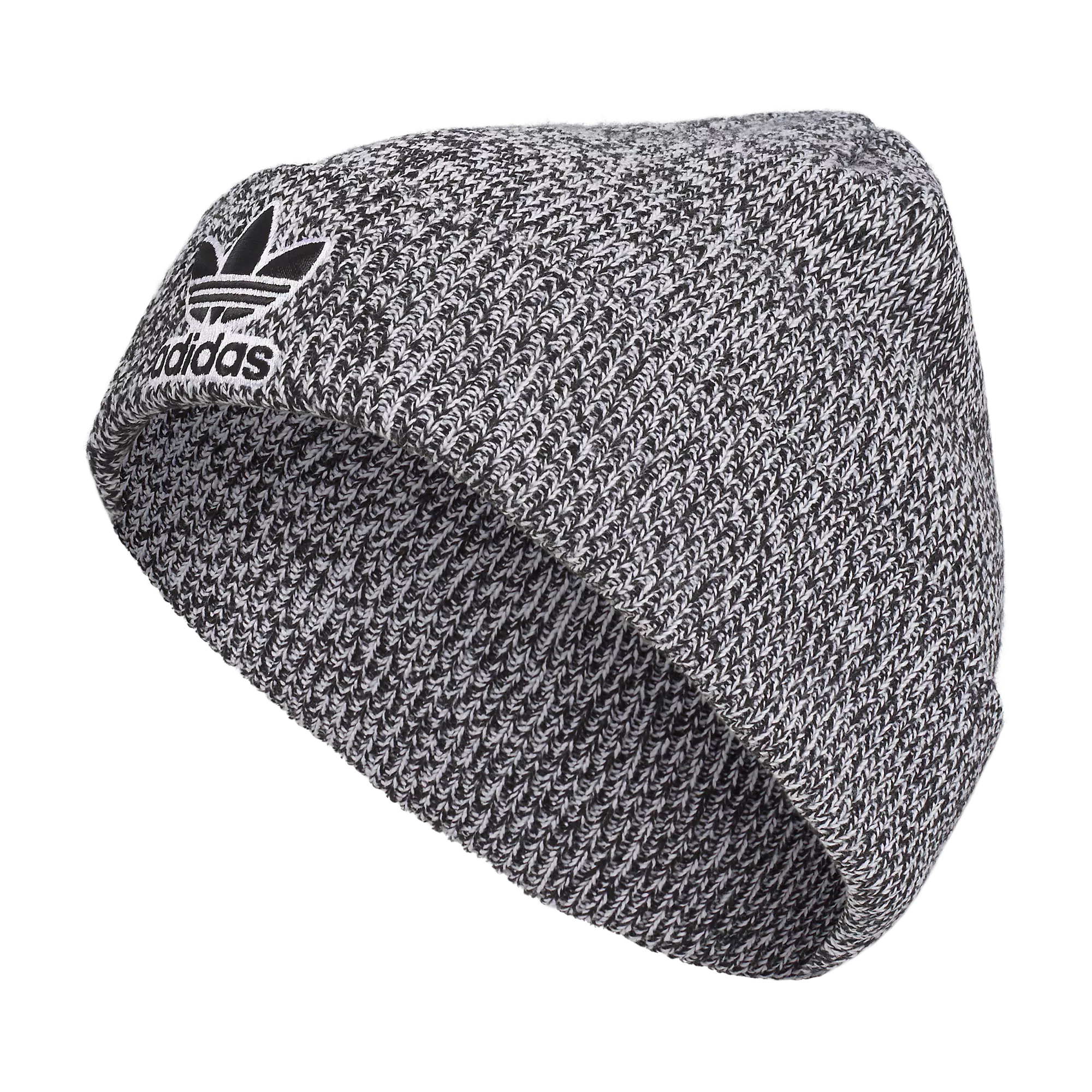 adidas Originals Trefoil Beanie-Black/White - BLACK/WHITE