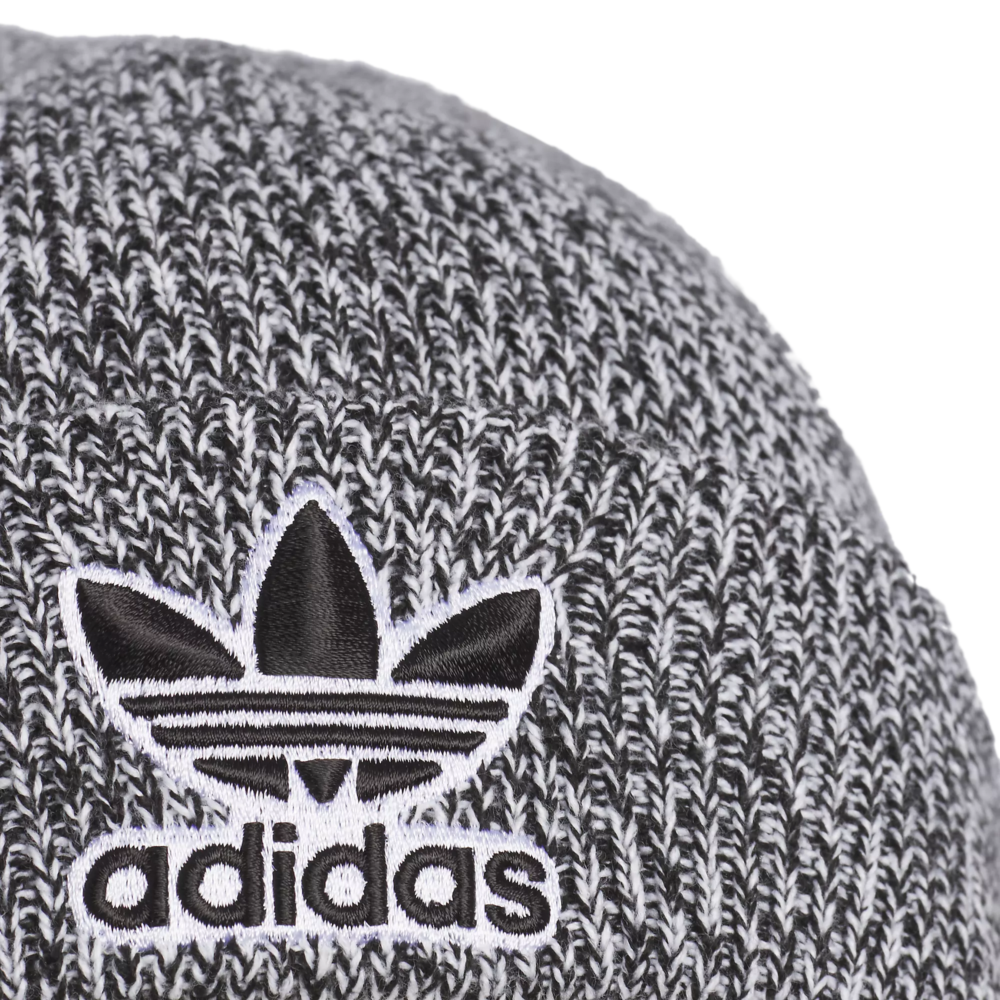 adidas Originals Trefoil Beanie-Black/White - BLACK/WHITE