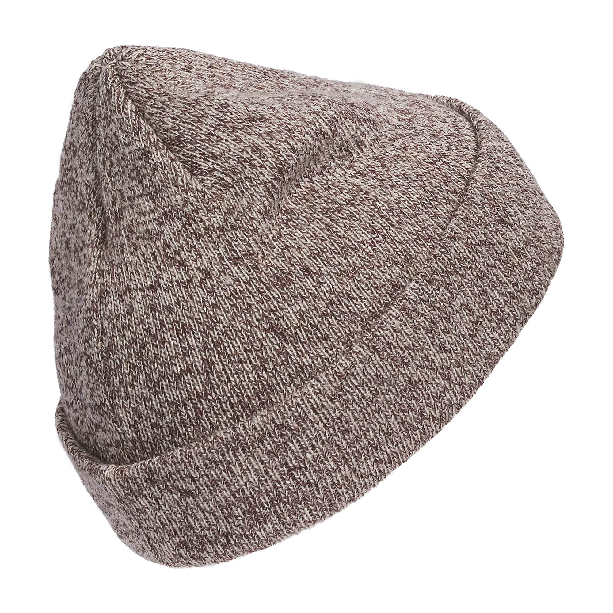 adidas Trefoil Beanie-Beige - BROWN