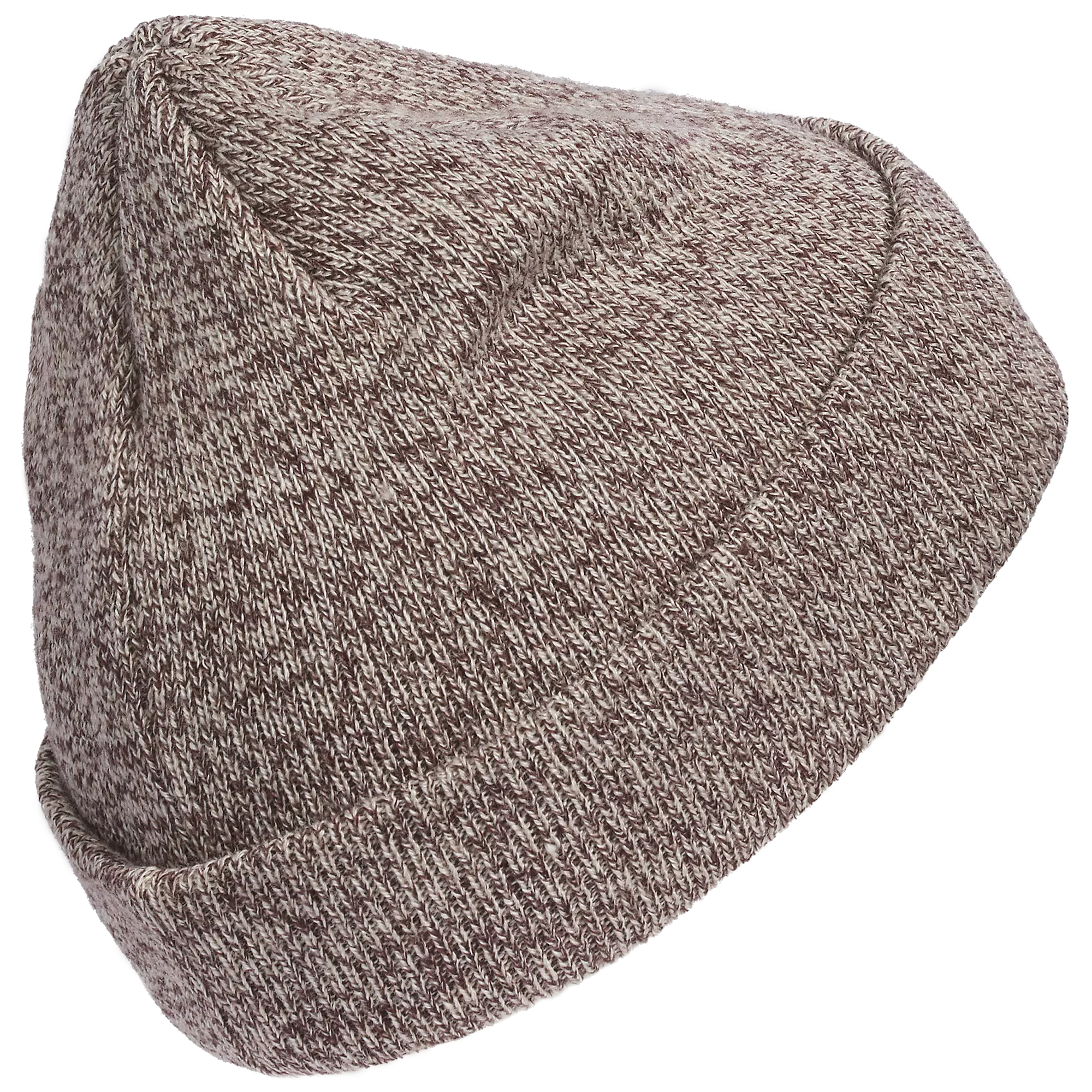 adidas Trefoil Beanie-Beige - BROWN