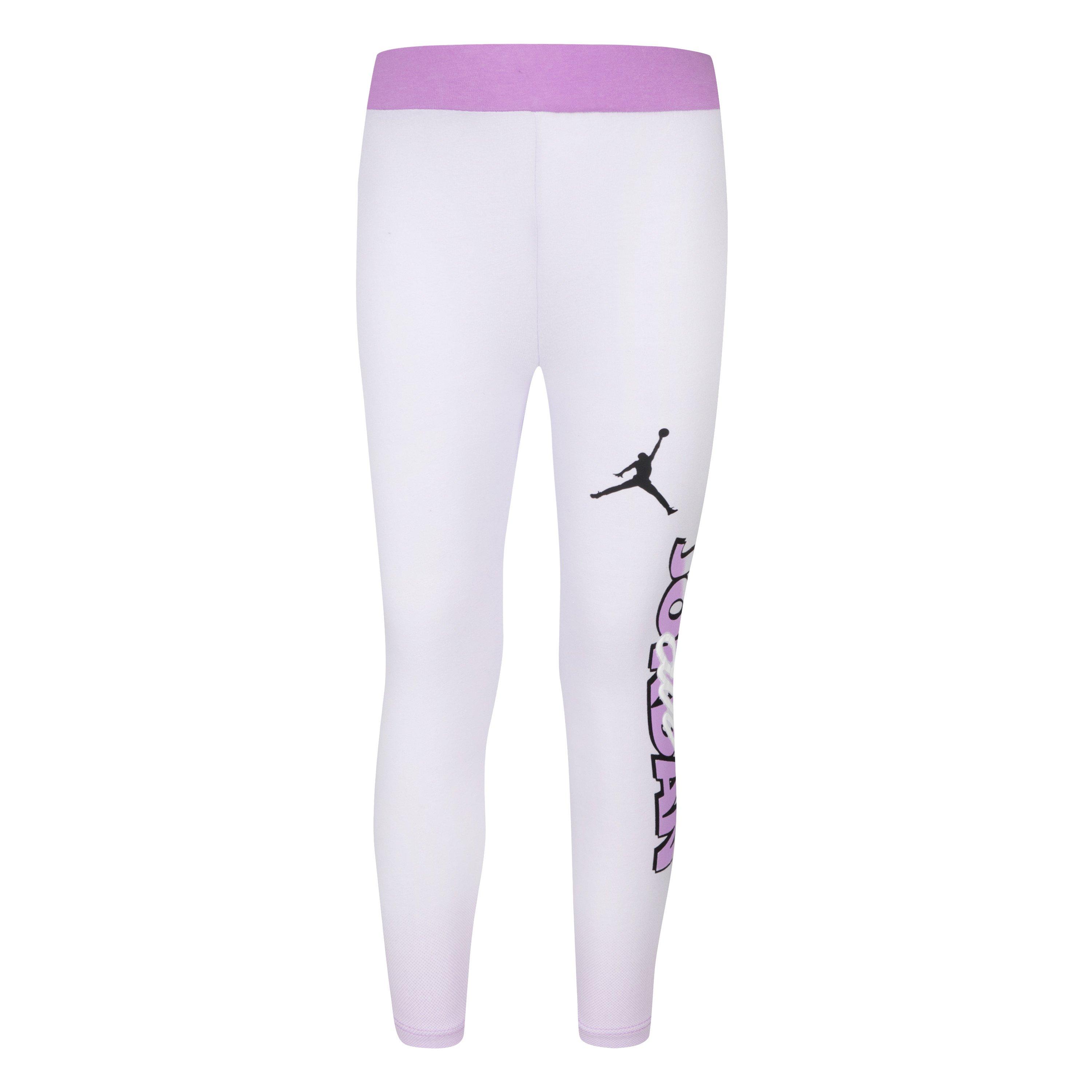 Jordan Little Girls' Take Flight Shine Leggings Set - Purple - Hibbett