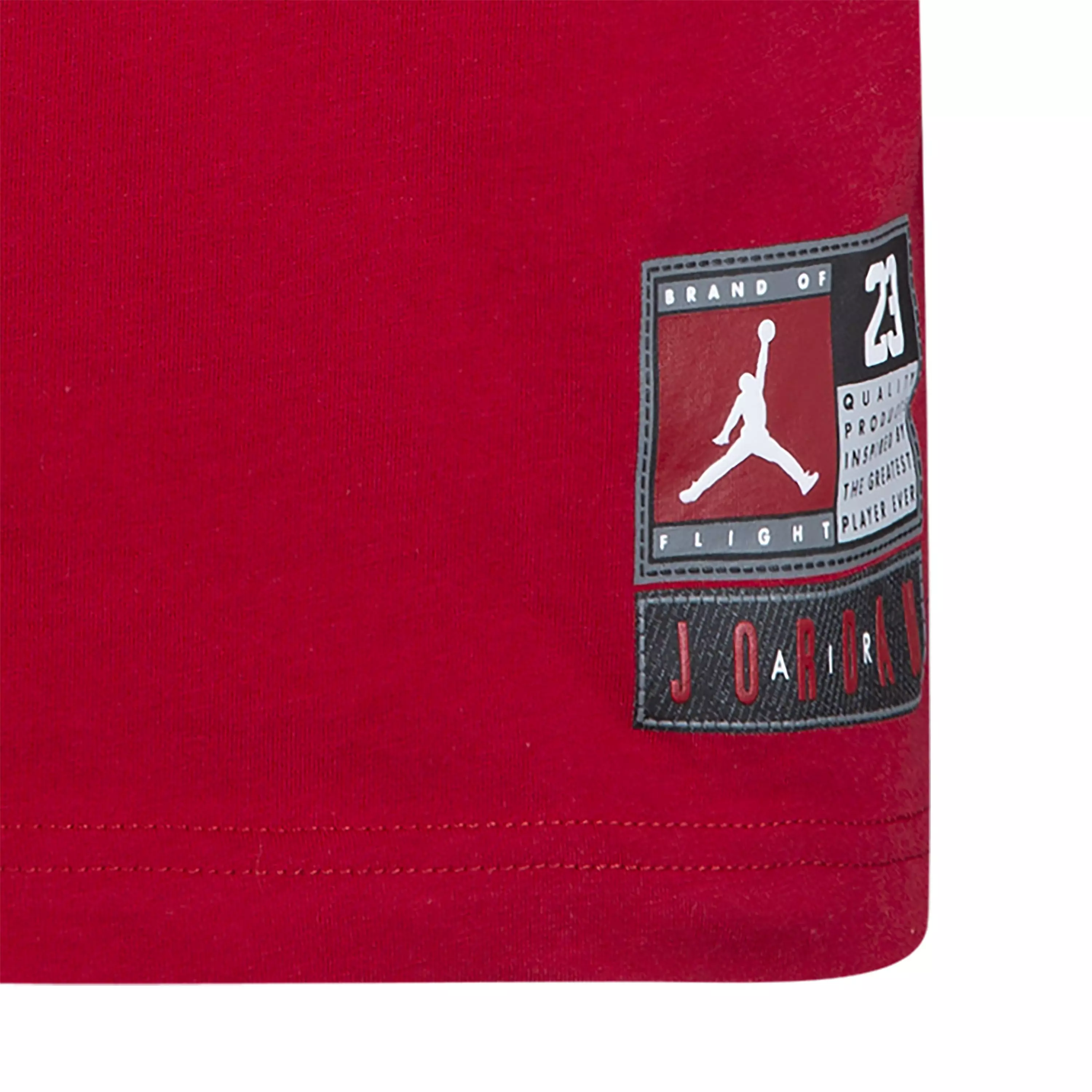 Jordan Big Boys' Practice Flight Tee - RED