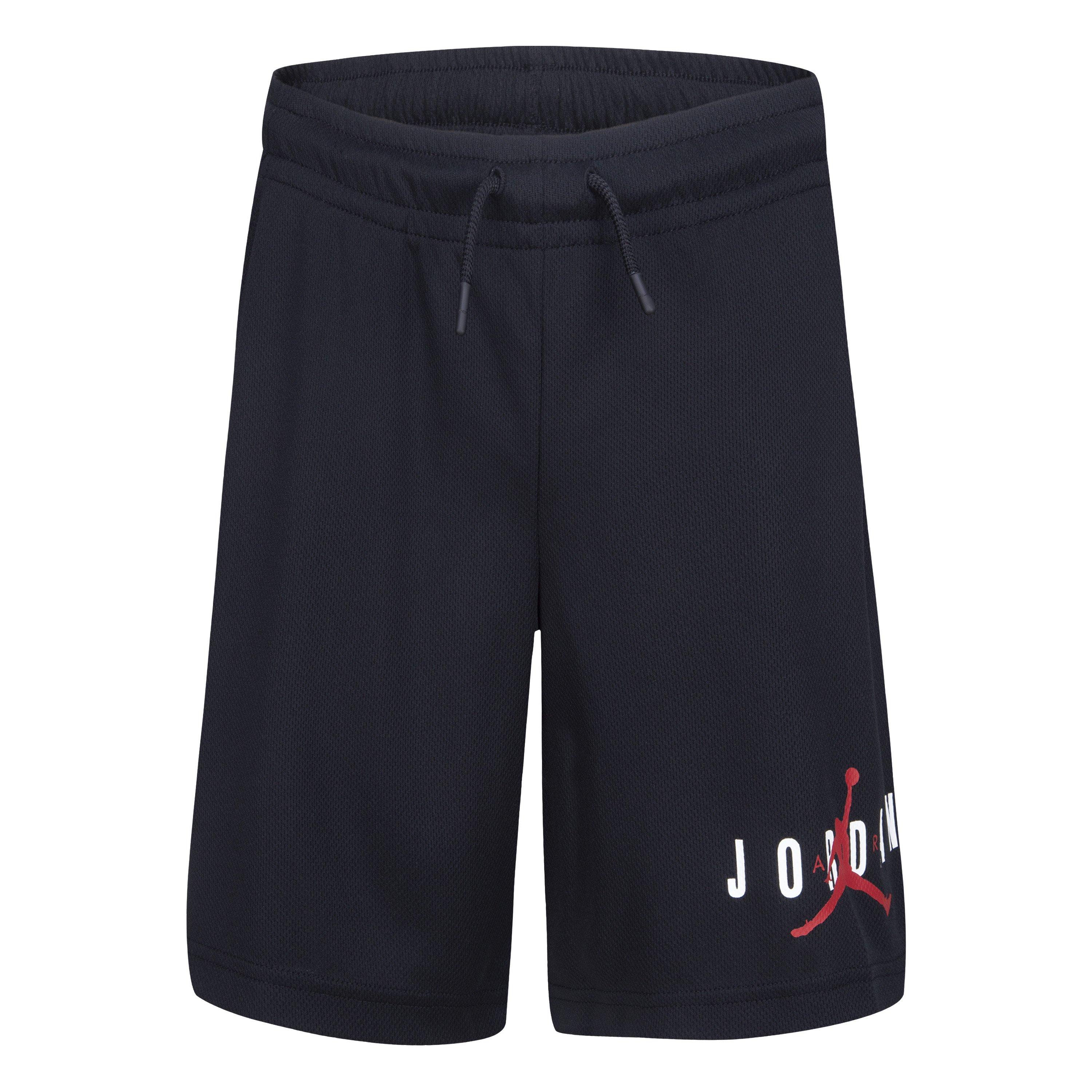 Jordan Essentials Mesh Big Boys' Black Shorts
