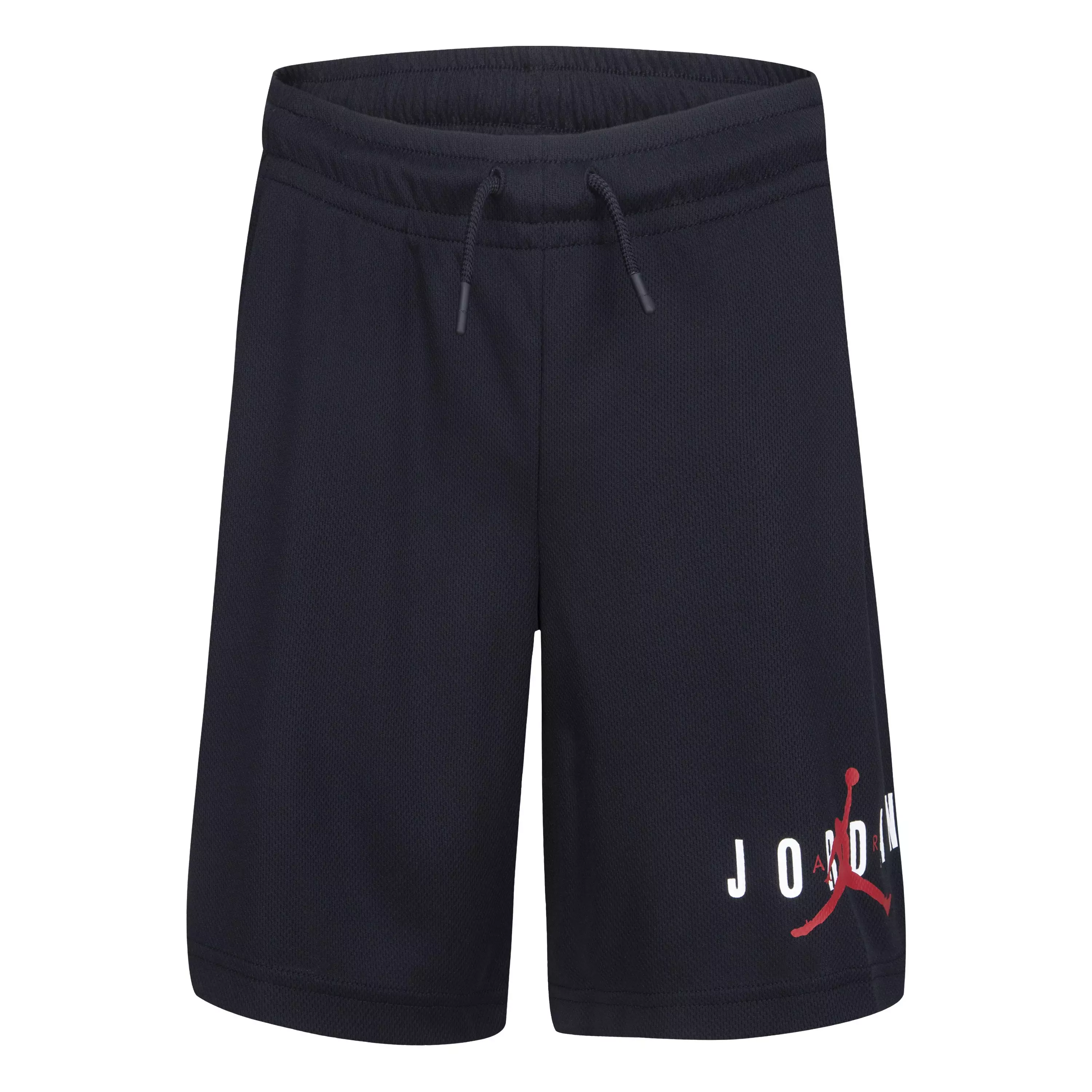 Jordan Big Boys' Essentials Mesh Shorts - Black - BLACK