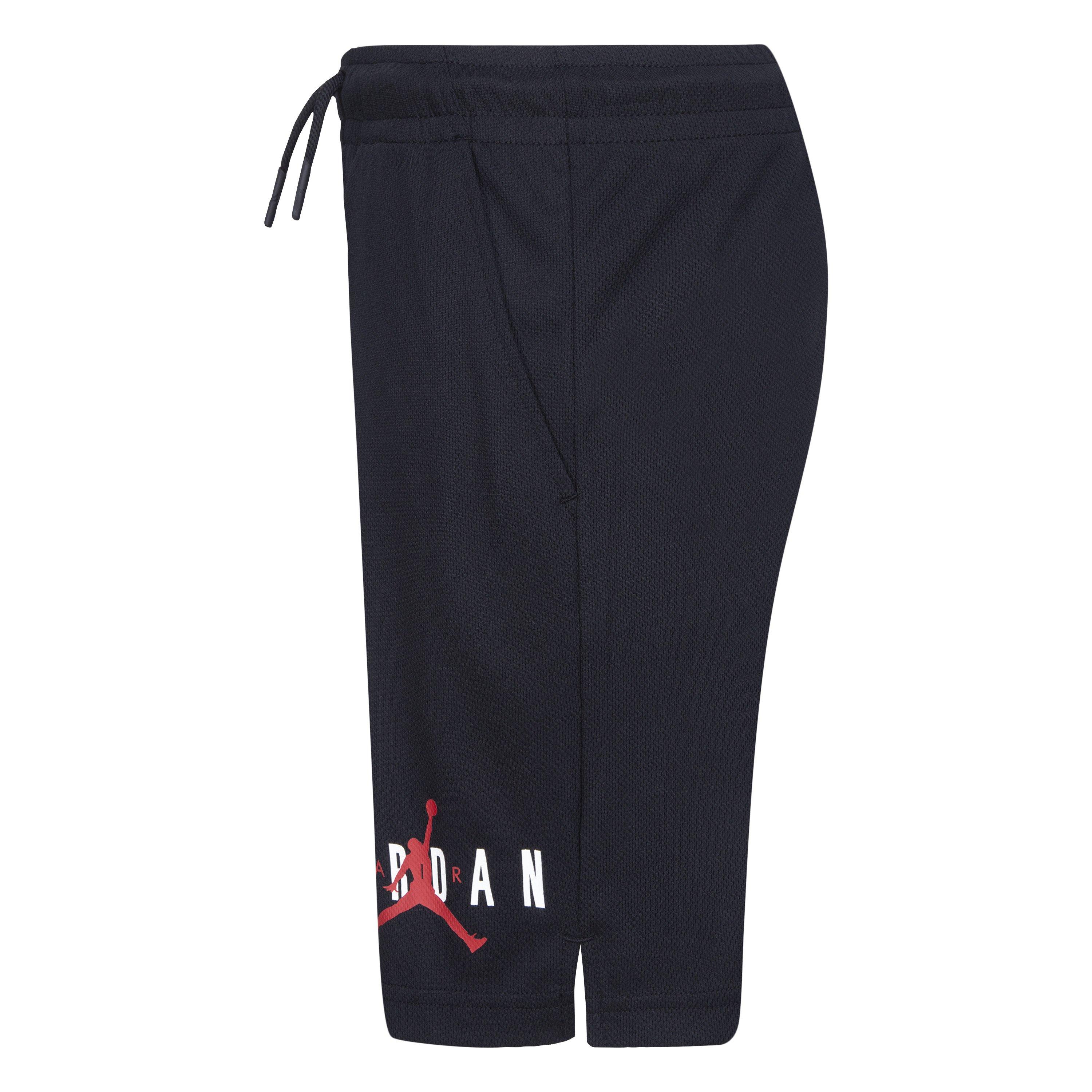 Jordan Essentials Mesh Big Boys' Black Shorts