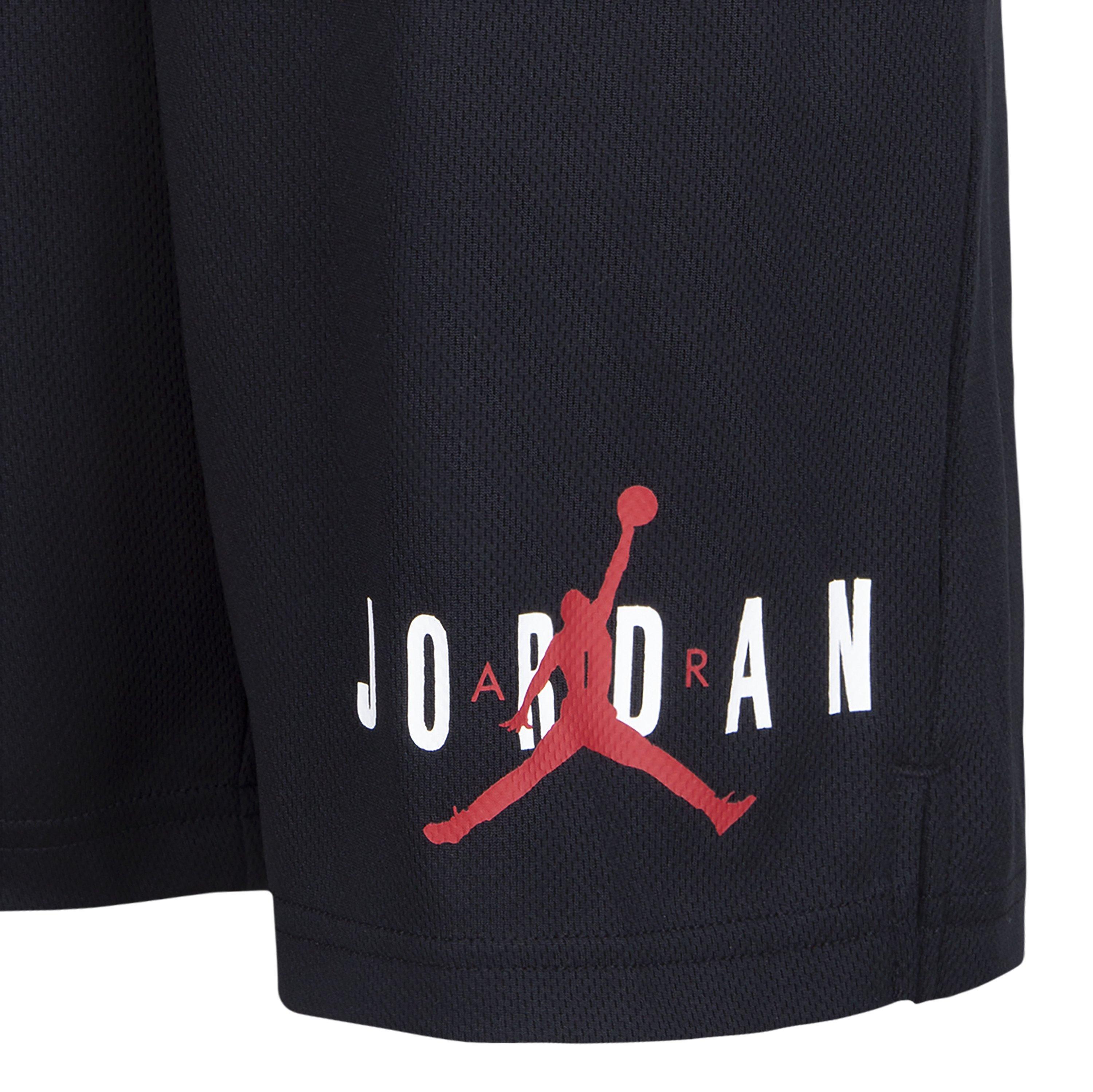 Jordan Essentials Mesh Big Boys' Black Shorts