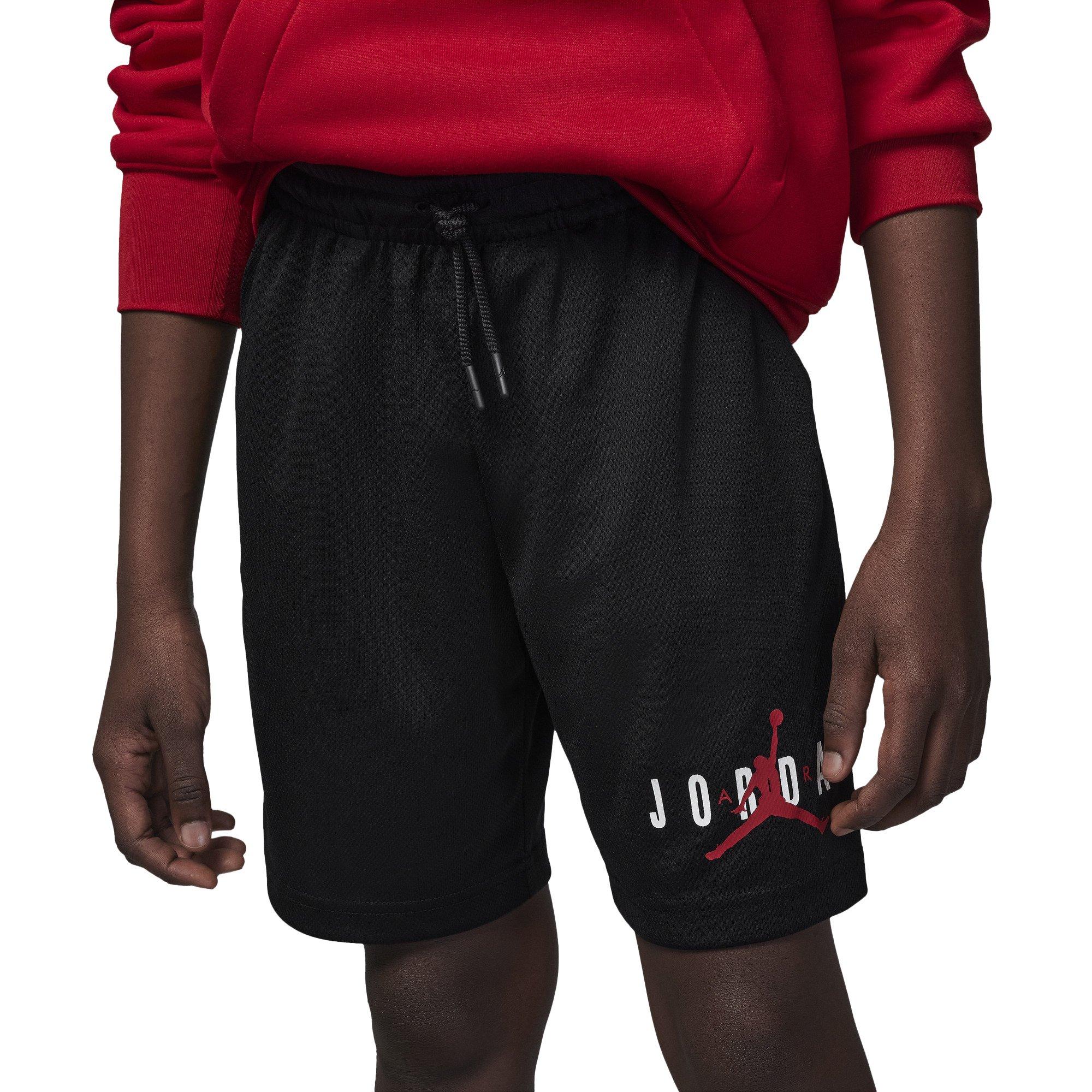 Jordan Essentials Mesh Big Boys' Black Shorts