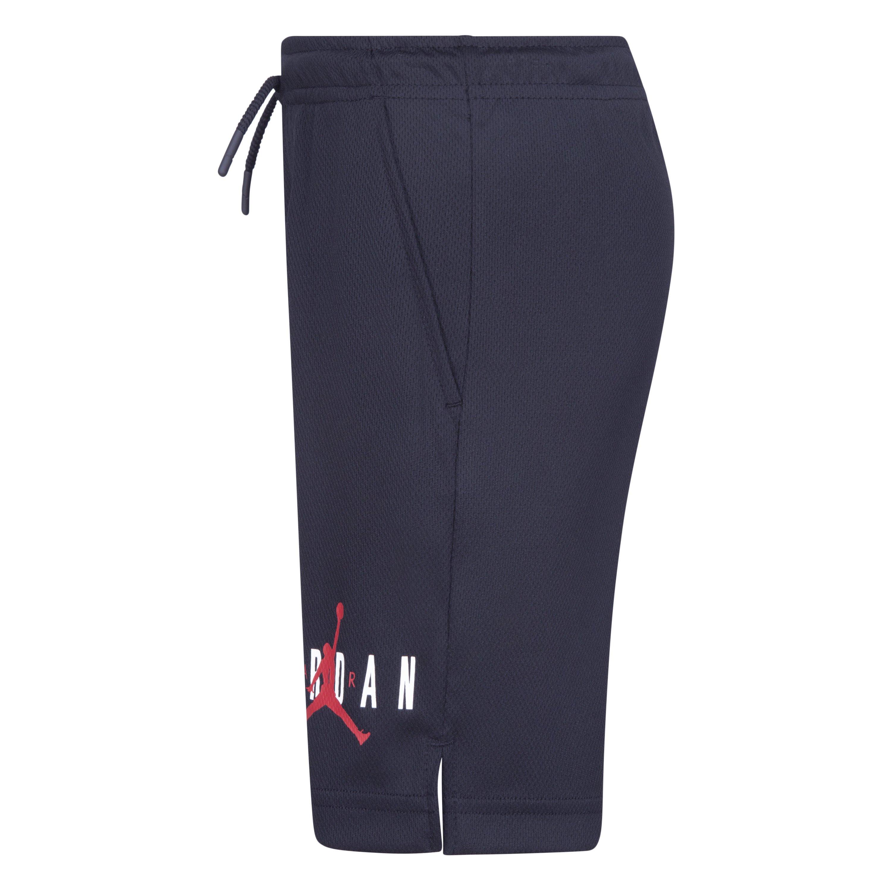 Jordan Little Boys' Essentials Mesh Shorts - Black - BLACK Thumbnail View 3