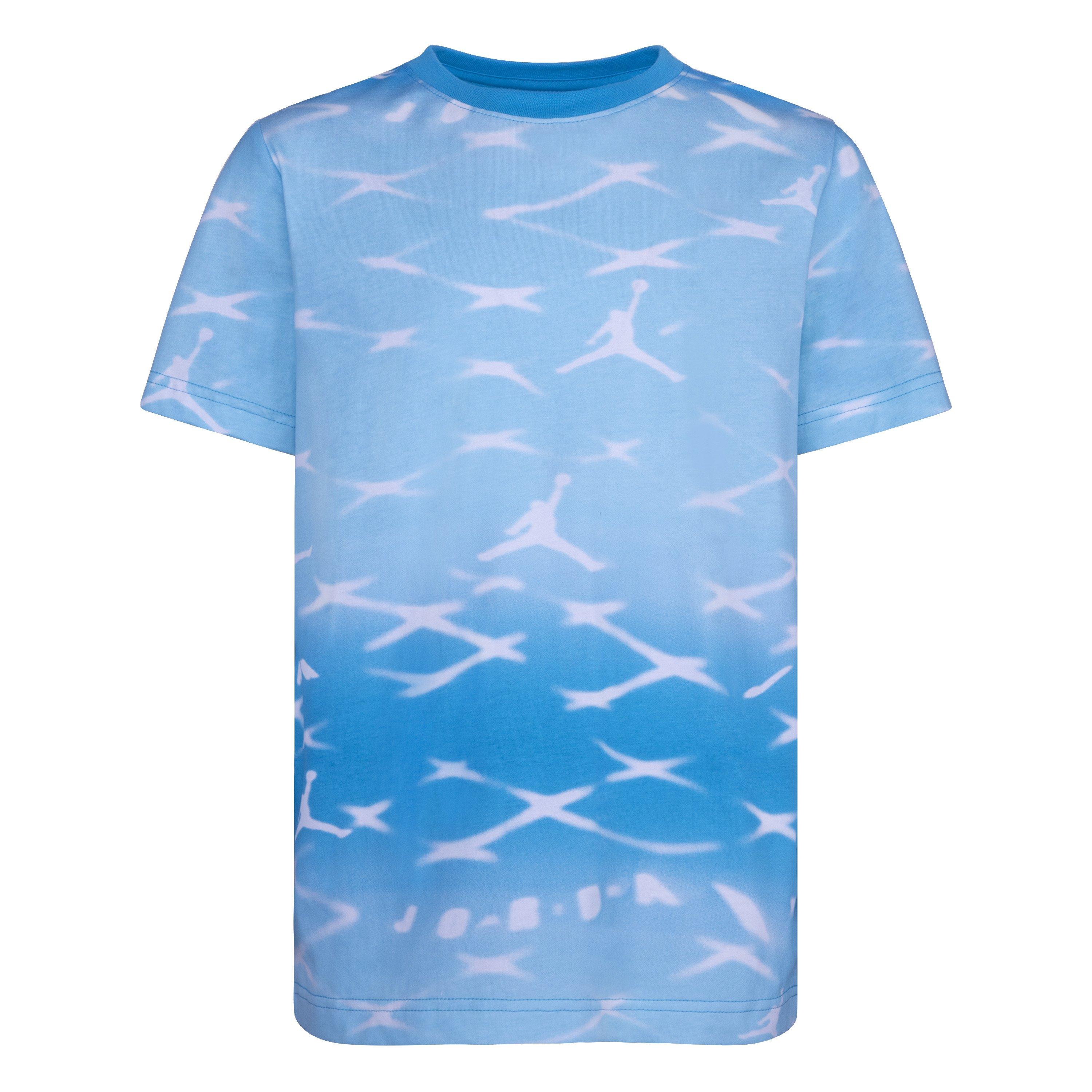 Jordan Big Boys' Essentials Printed Tee - Blue - BLUE